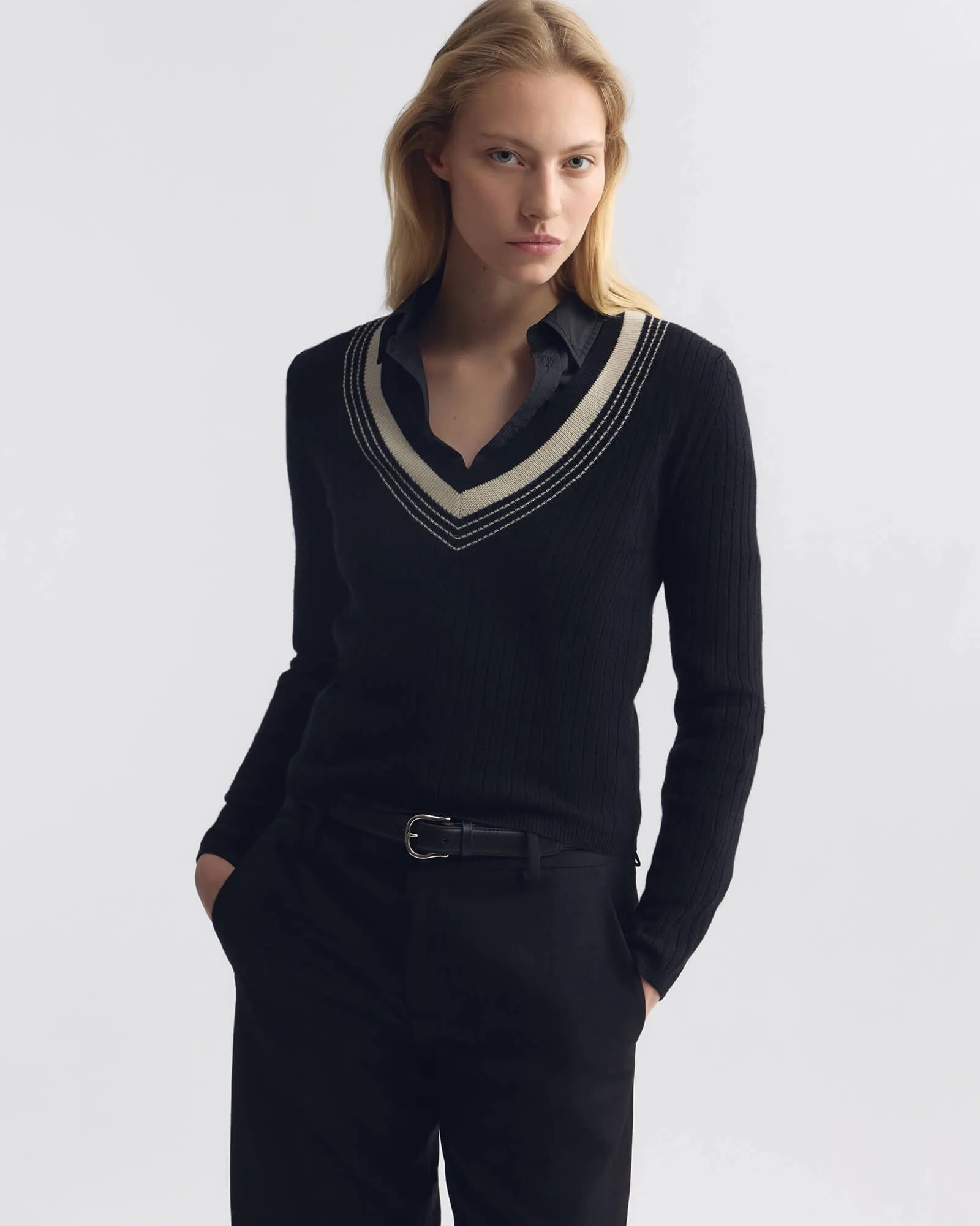 AZIEL CASHMERE SWEATER sold by Nili Lotan product image thumbnail 2