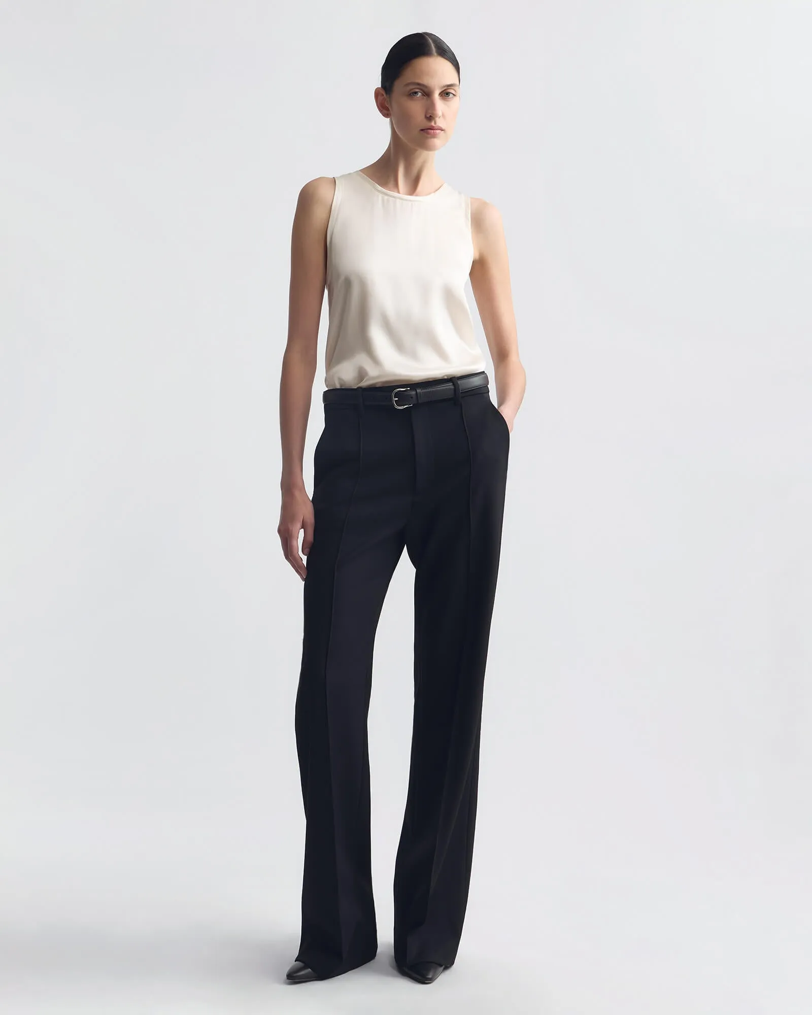 MOKA SILK TANK sold by Nili Lotan product image thumbnail 5