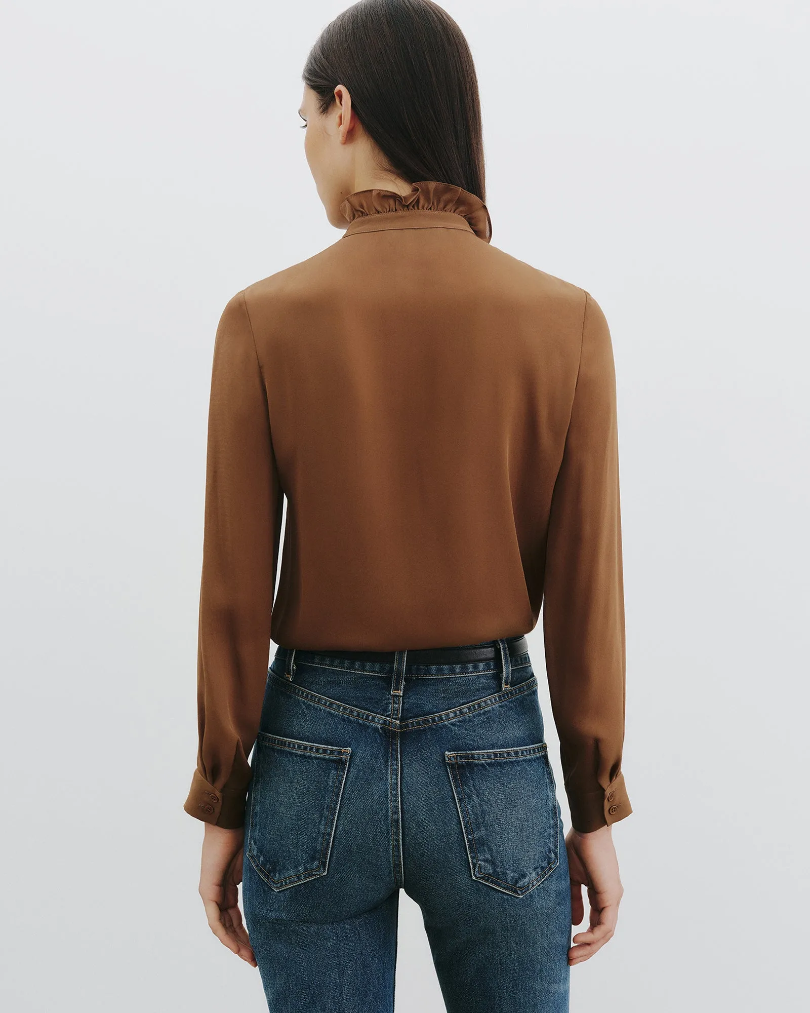 LILY SILK BLOUSE sold by Nili Lotan product image thumbnail 4