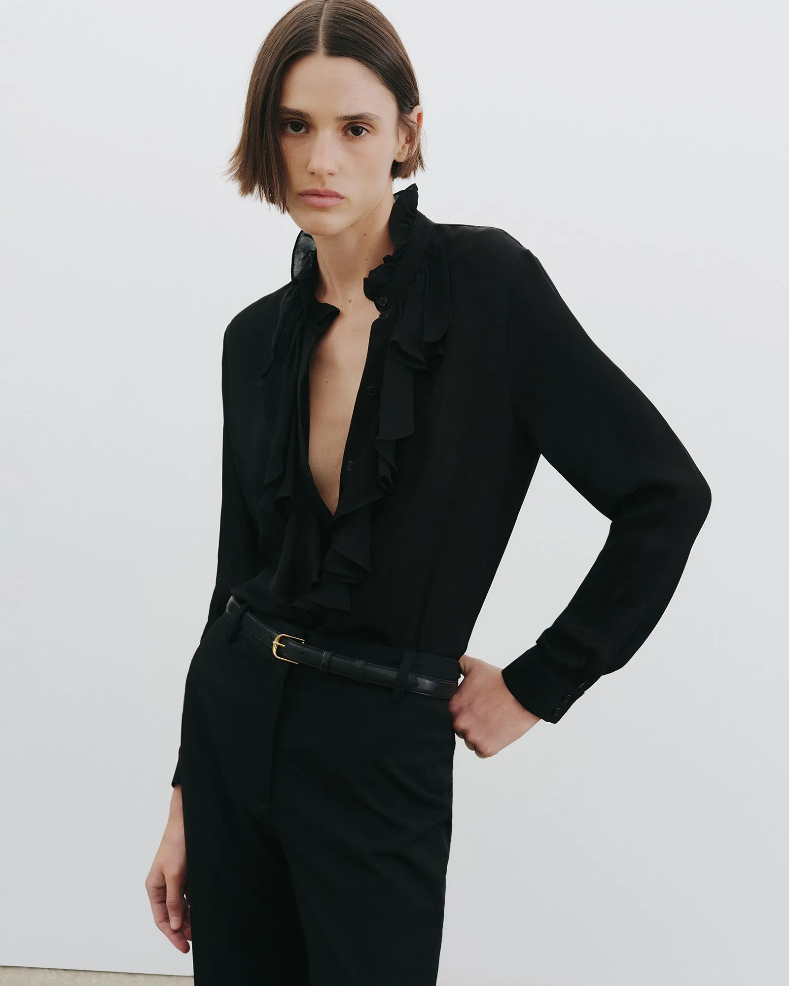 LILY SILK BLOUSE sold by Nili Lotan product image thumbnail 2