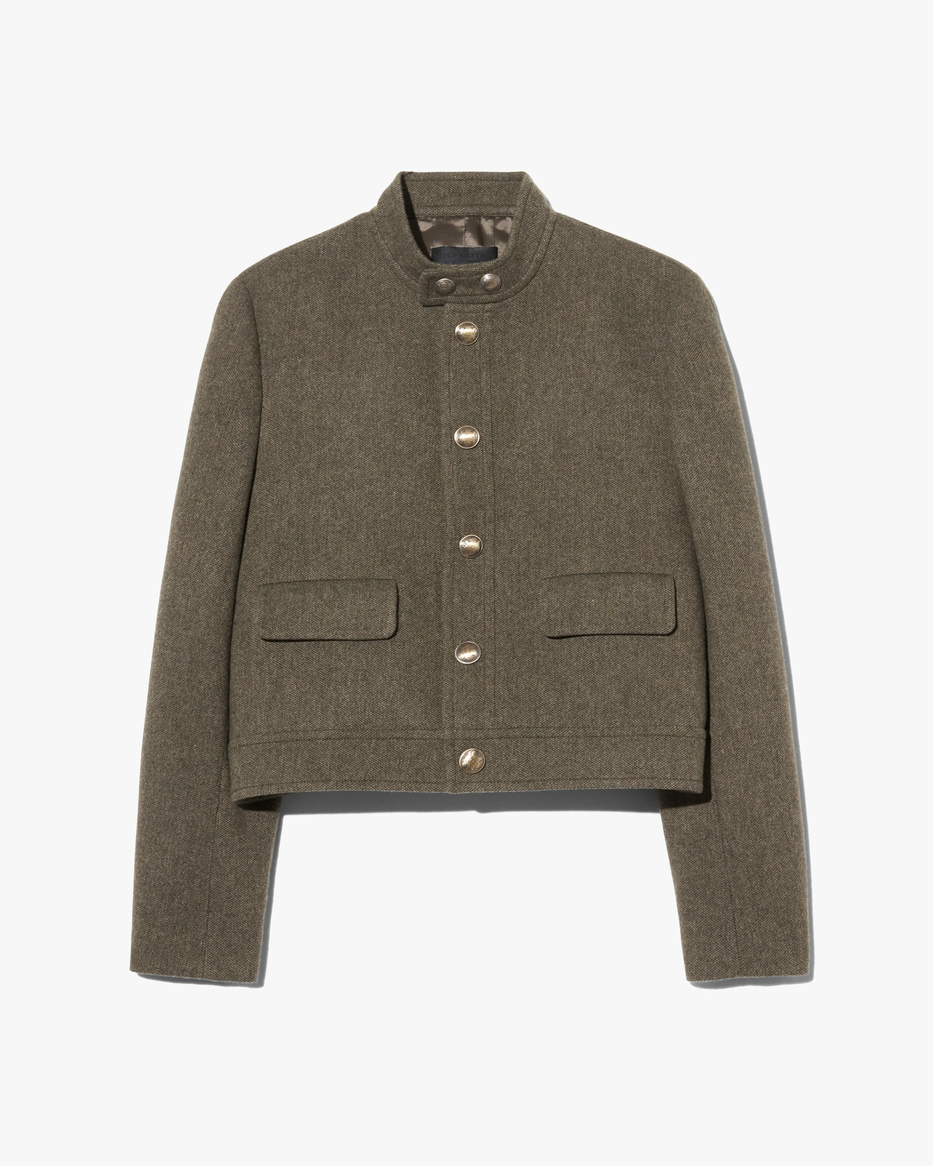 HADLEY CROPPED WOOL JACKET sold by Nili Lotan