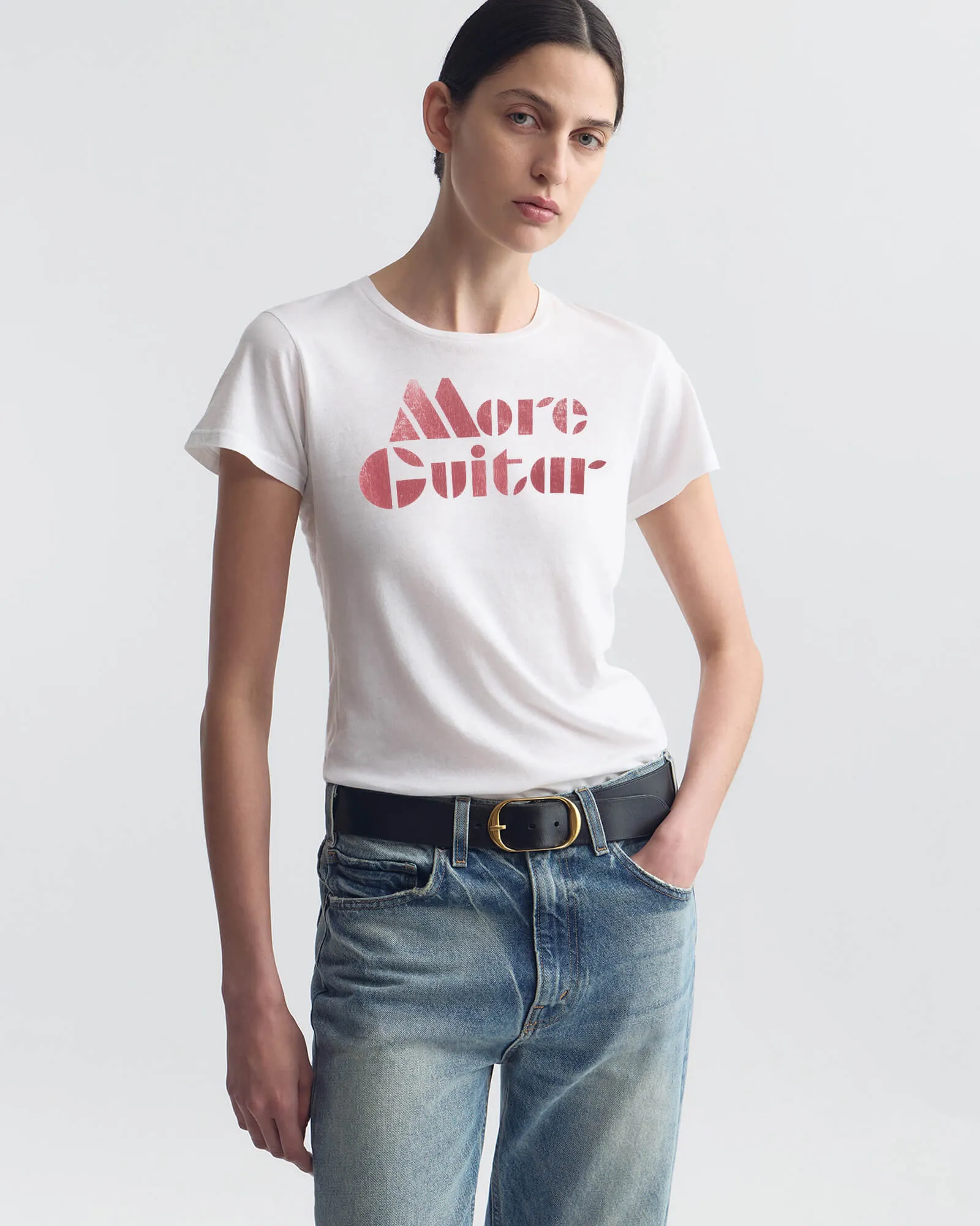 LANA TEE - MORE GUITAR sold by Nili Lotan product image thumbnail 2