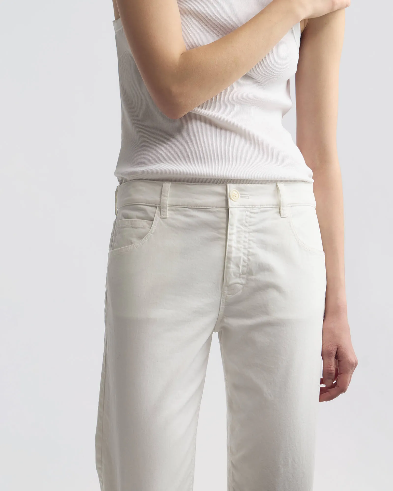 LORIMER COTTON PANT sold by Nili Lotan product image thumbnail 5