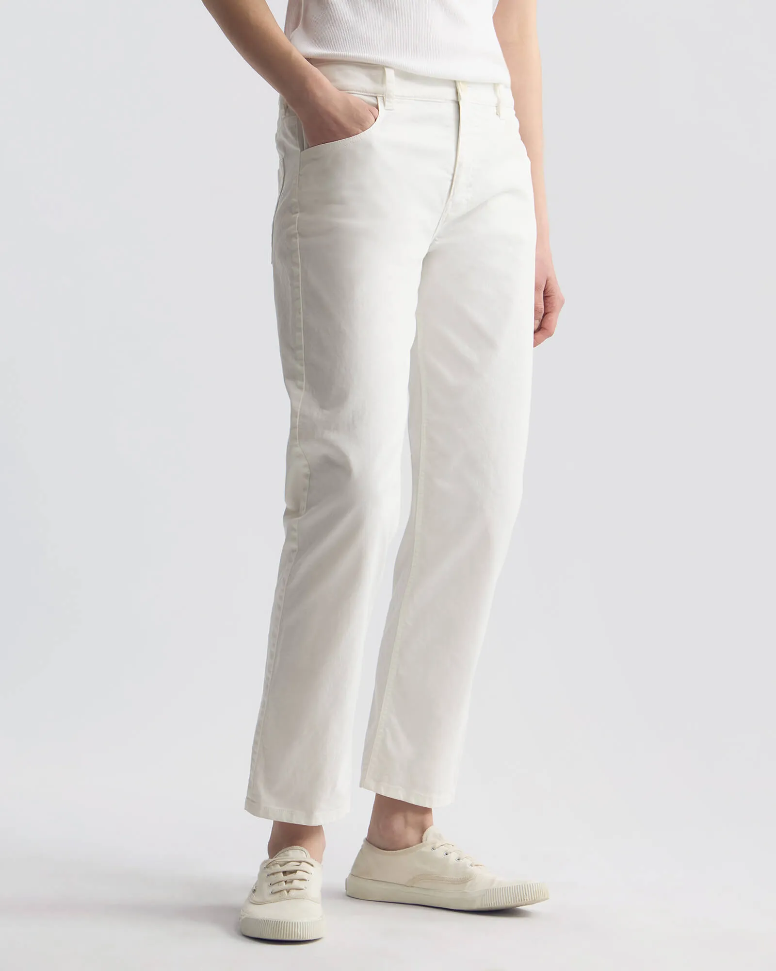 LORIMER COTTON PANT sold by Nili Lotan product image thumbnail 3