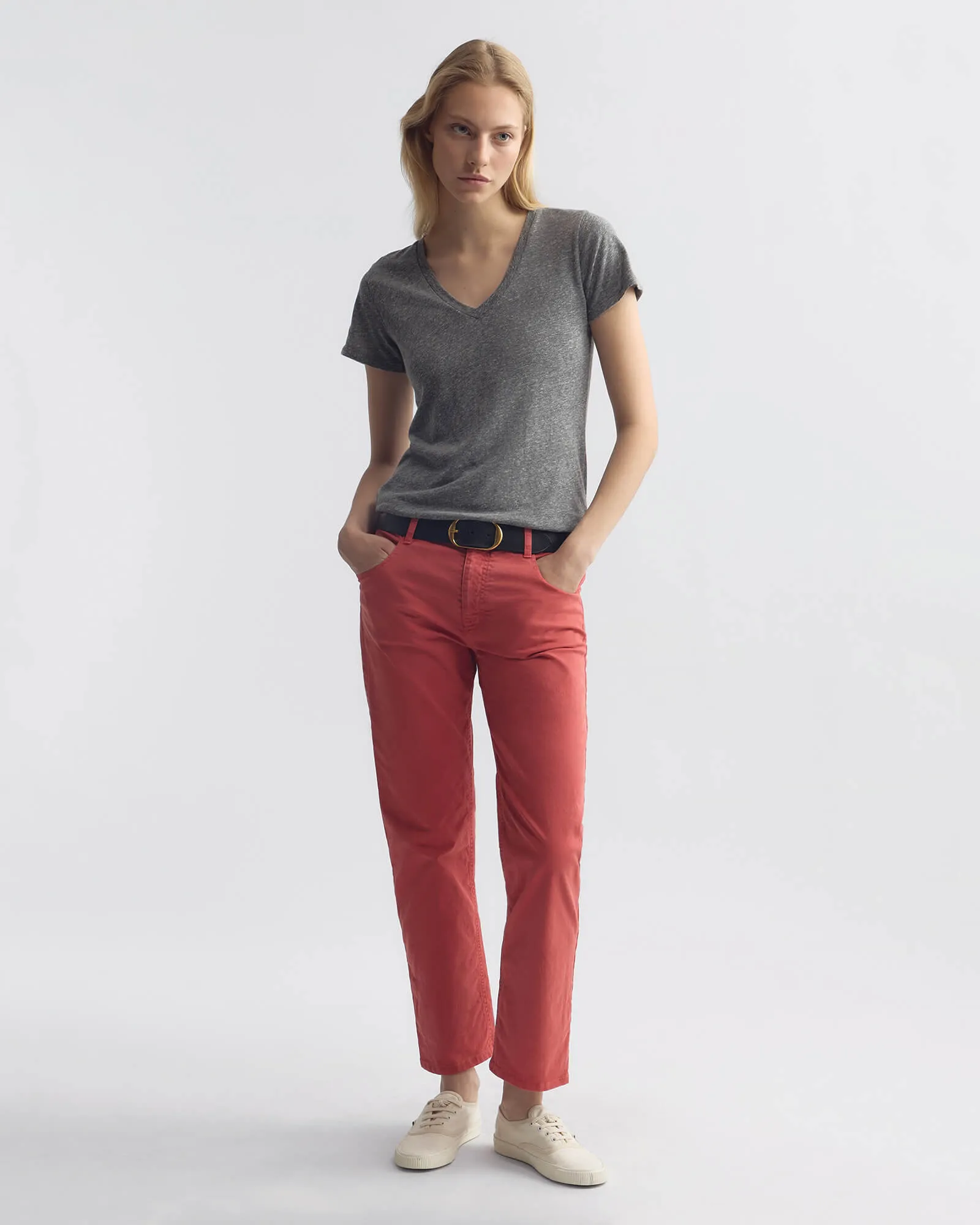 LORIMER COTTON PANT sold by Nili Lotan product image thumbnail 2
