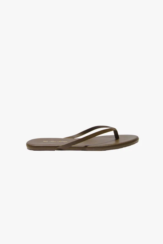 NL X TKEES LEATHER FLIP FLOP made by Nili Lotan