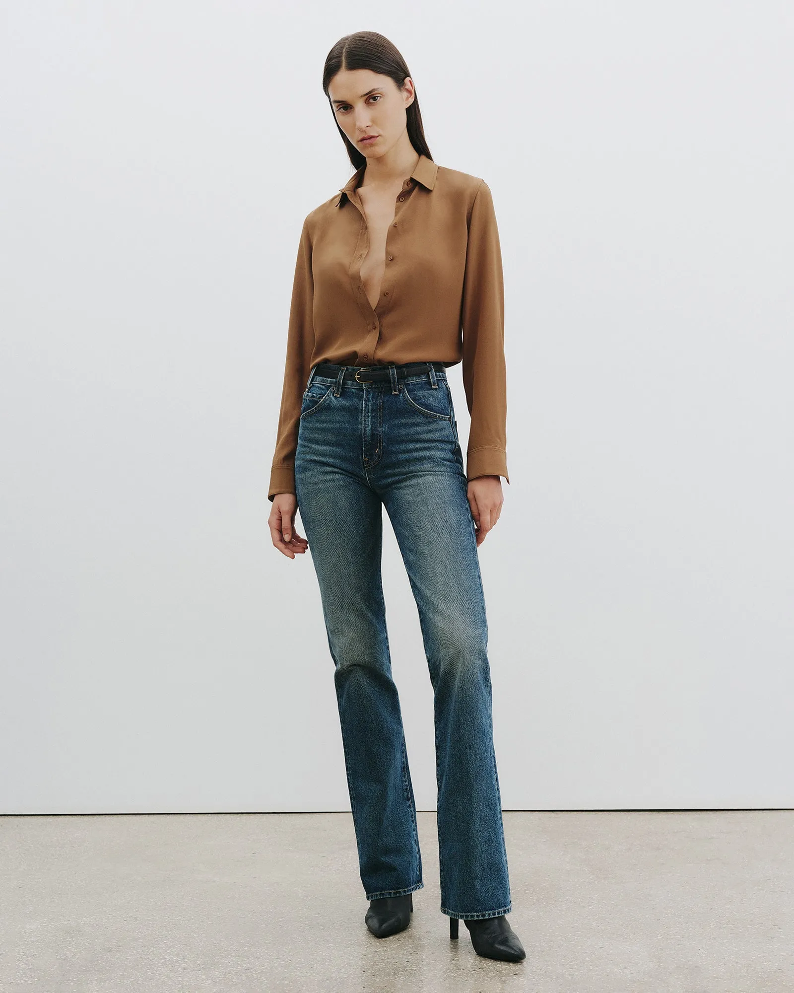 GAIA SILK SHIRT sold by Nili Lotan product image thumbnail 5