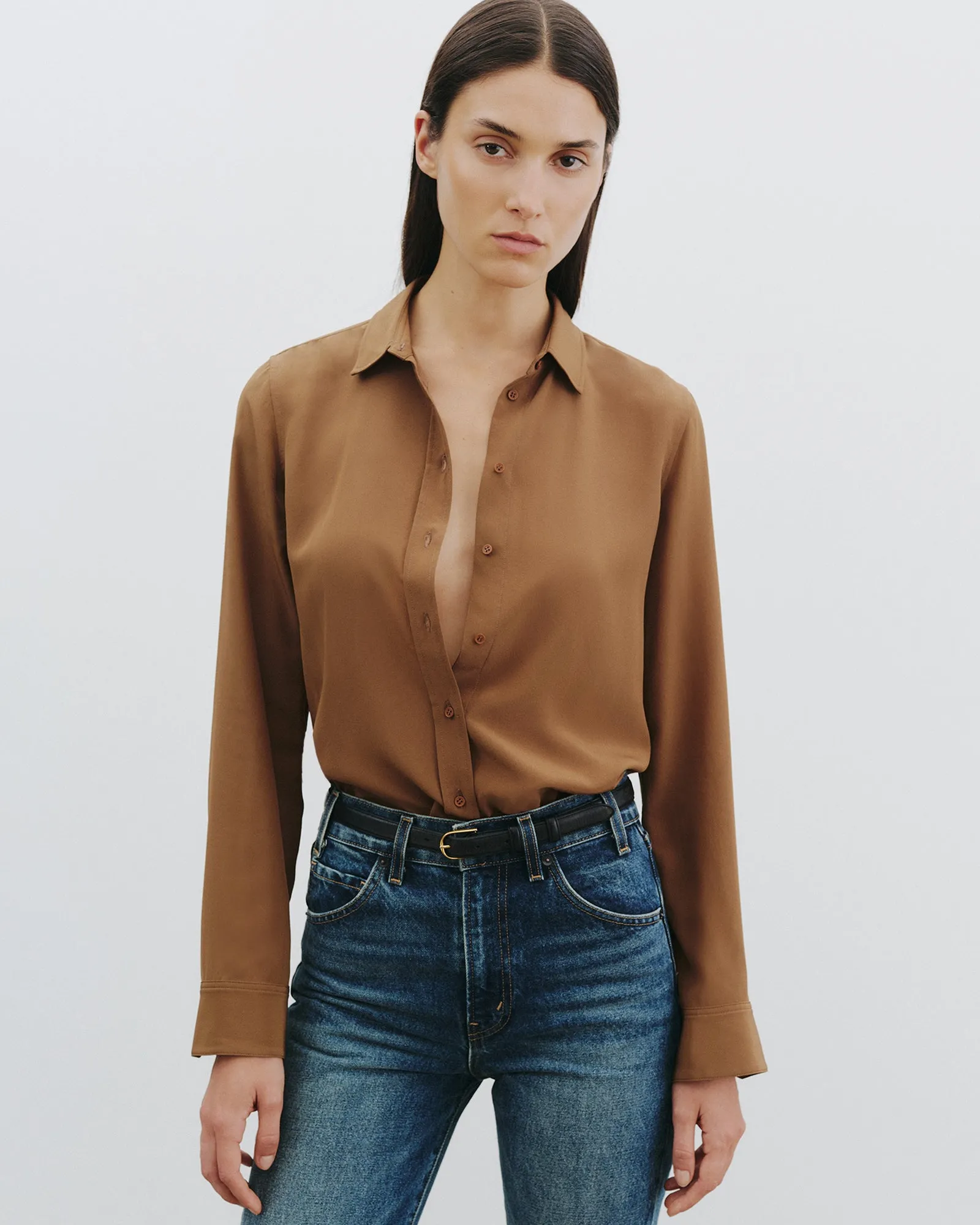 GAIA SILK SHIRT sold by Nili Lotan product image thumbnail 2