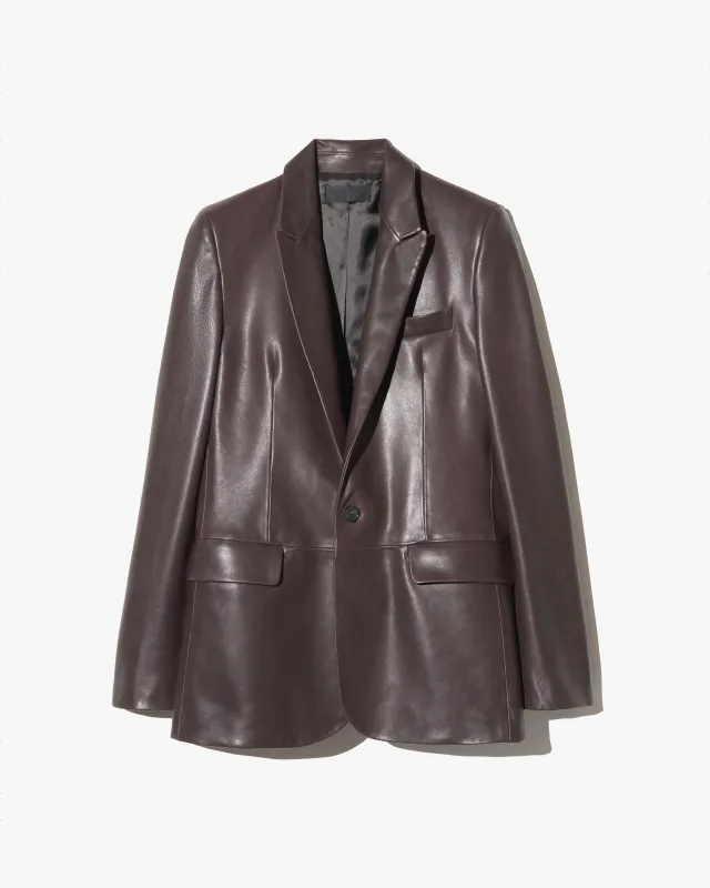 BELMONDE LEATHER TAILORED JACKET made by Nili Lotan