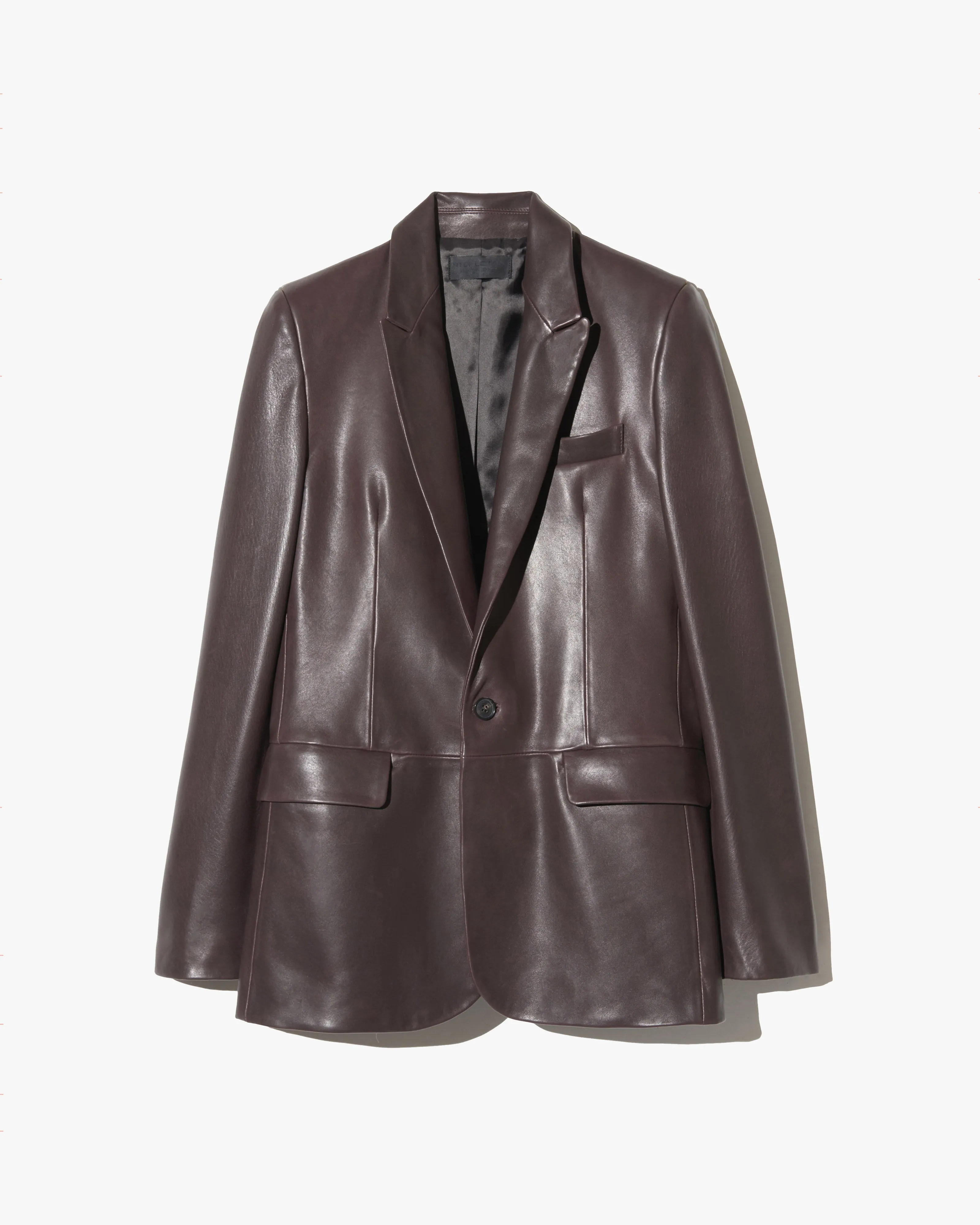 BELMONDE LEATHER TAILORED JACKET sold by Nili Lotan