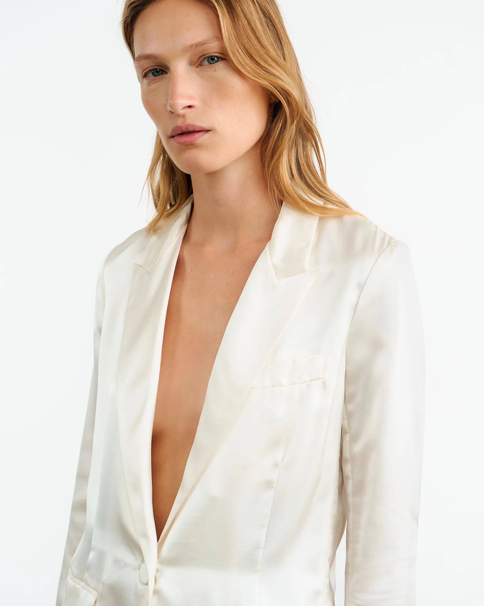 EVELINE SILK JACKET sold by Nili Lotan product image thumbnail 3