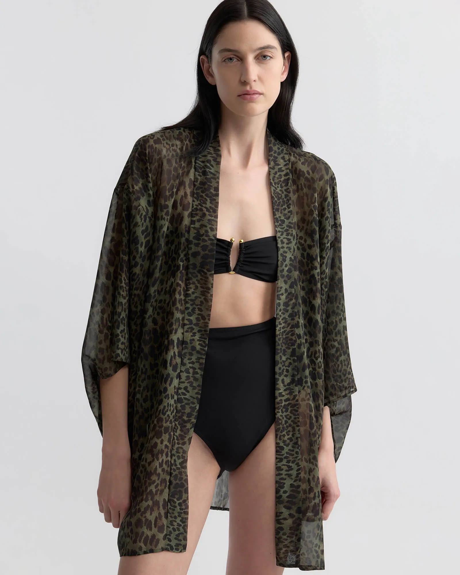 KIMA SILK KIMONO sold by Nili Lotan product image thumbnail 4