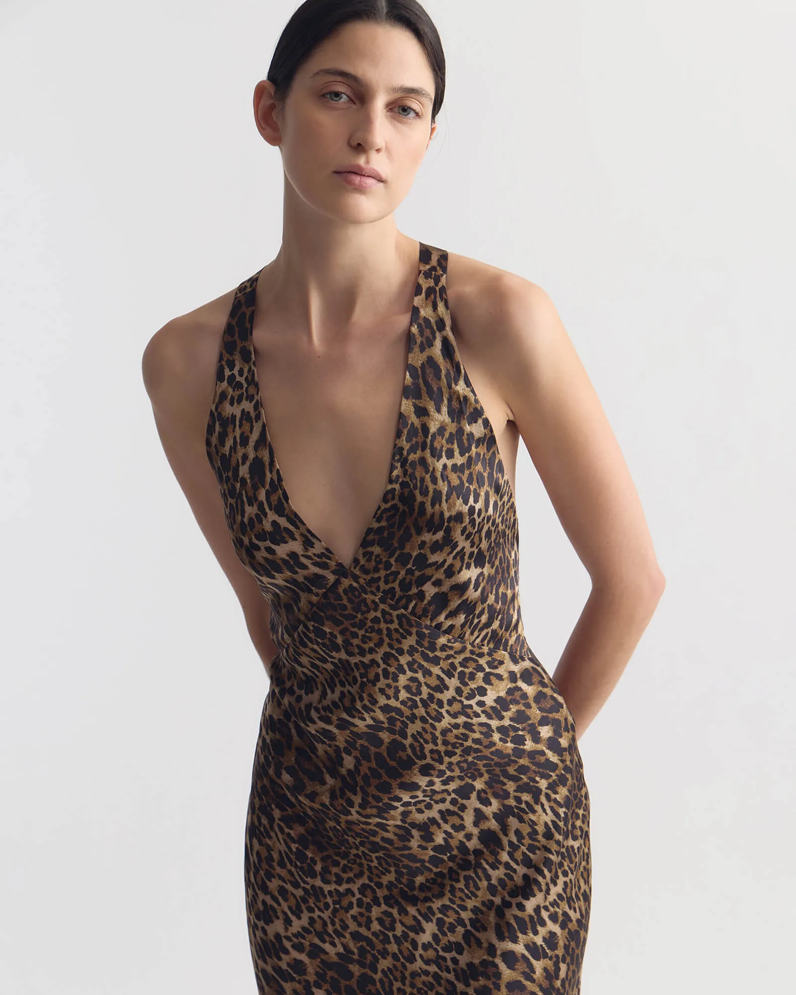 ALINE SILK GOWN sold by Nili Lotan product image thumbnail 4