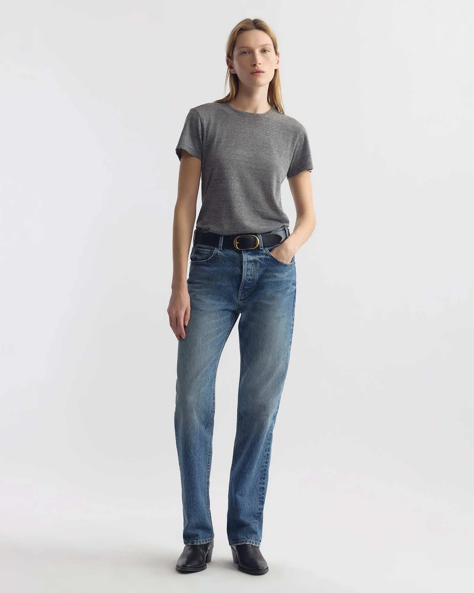 LANA CREWNECK TEE sold by Nili Lotan product image thumbnail 5