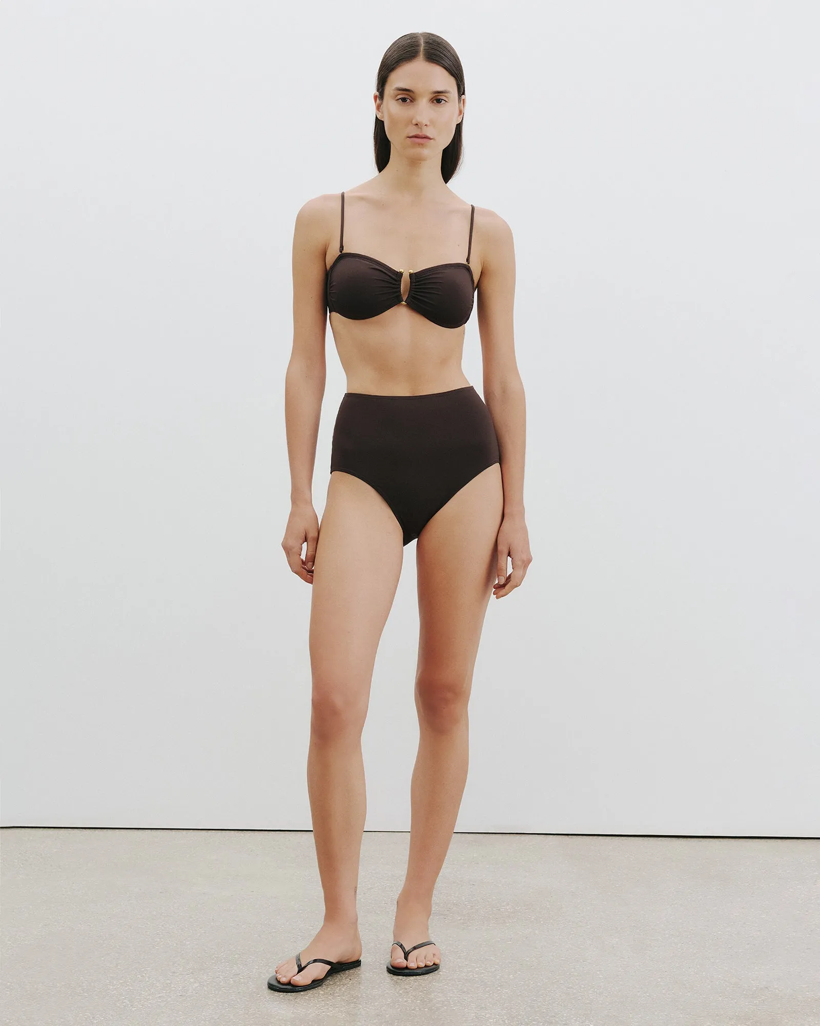 HIGH WAISTED BIKINI BOTTOM sold by Nili Lotan product image thumbnail 4