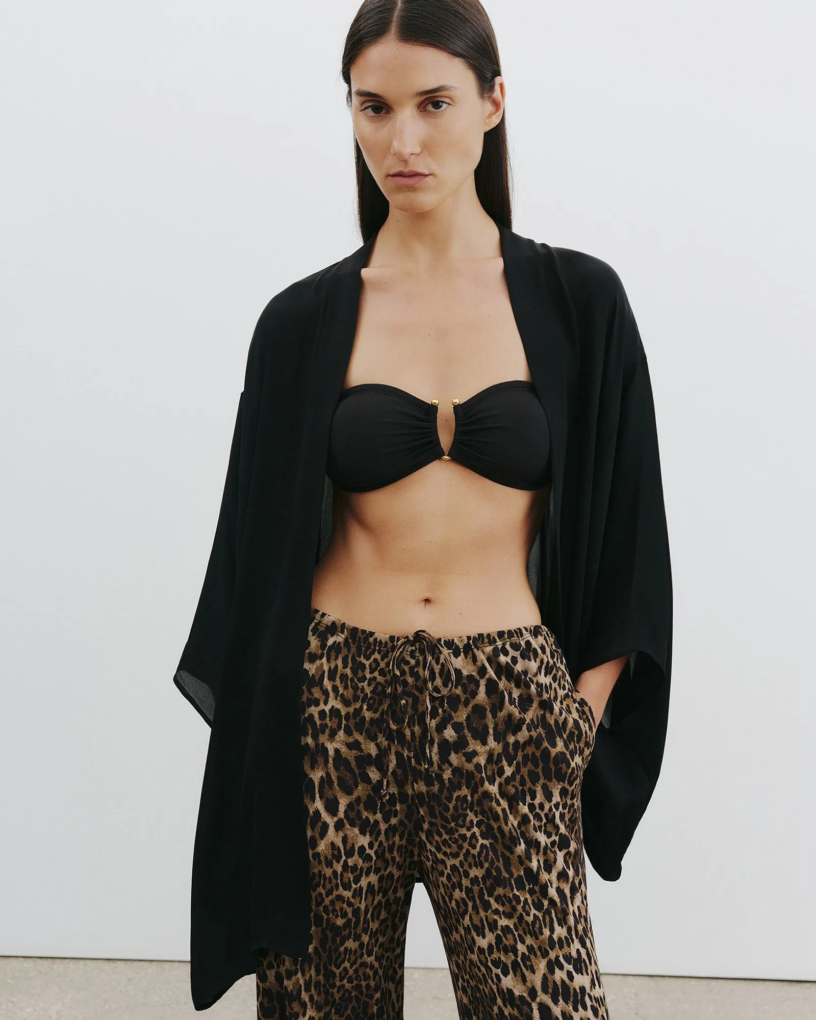 KIMA SILK KIMONO sold by Nili Lotan product image thumbnail 2