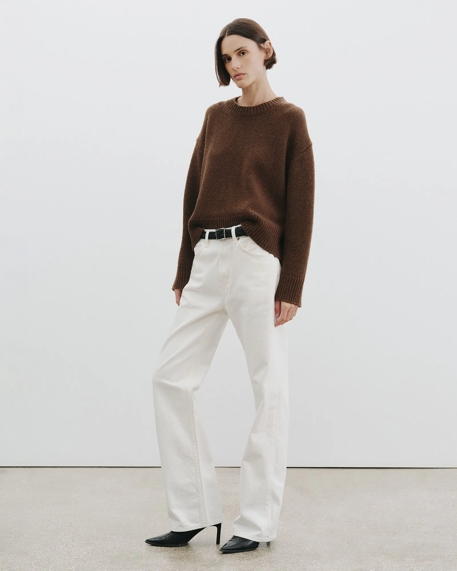 HAISLEY WOOL SWEATER sold by Nili Lotan
