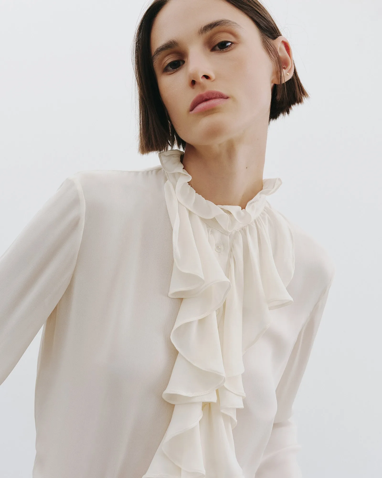 LILY SILK BLOUSE sold by Nili Lotan product image thumbnail 3