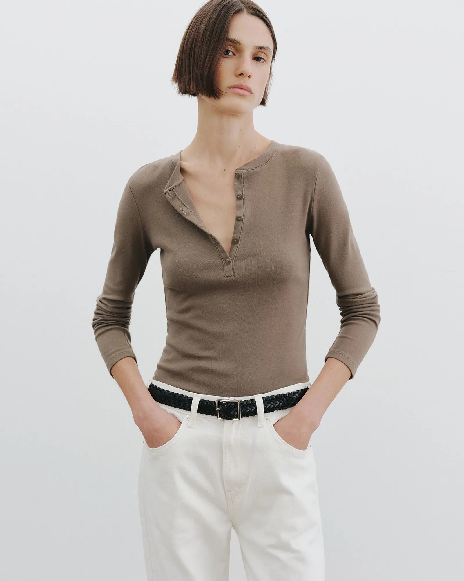 JORDAN HENLEY TEE sold by Nili Lotan product image thumbnail 3