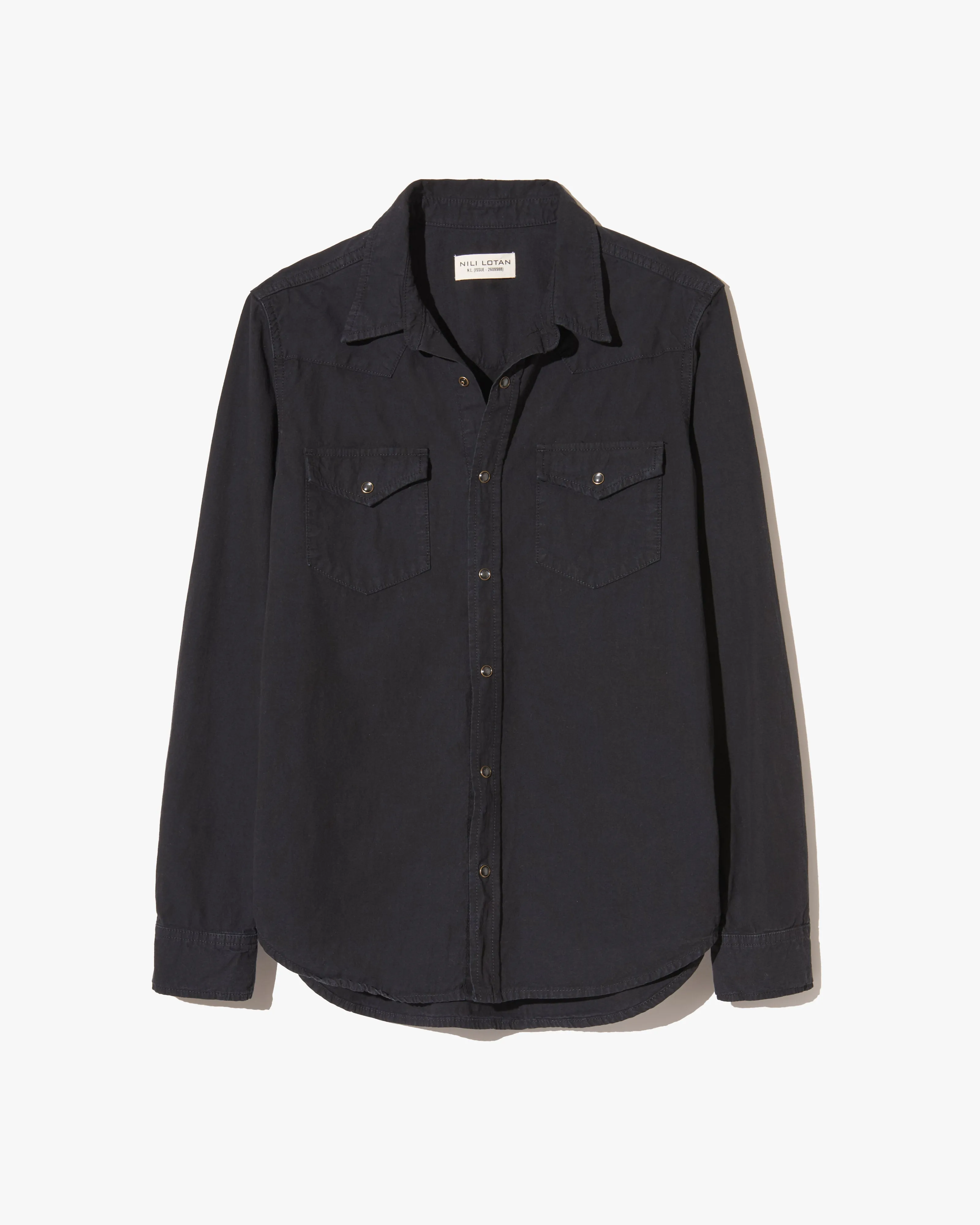TRAVIS DENIM SHIRT sold by Nili Lotan
