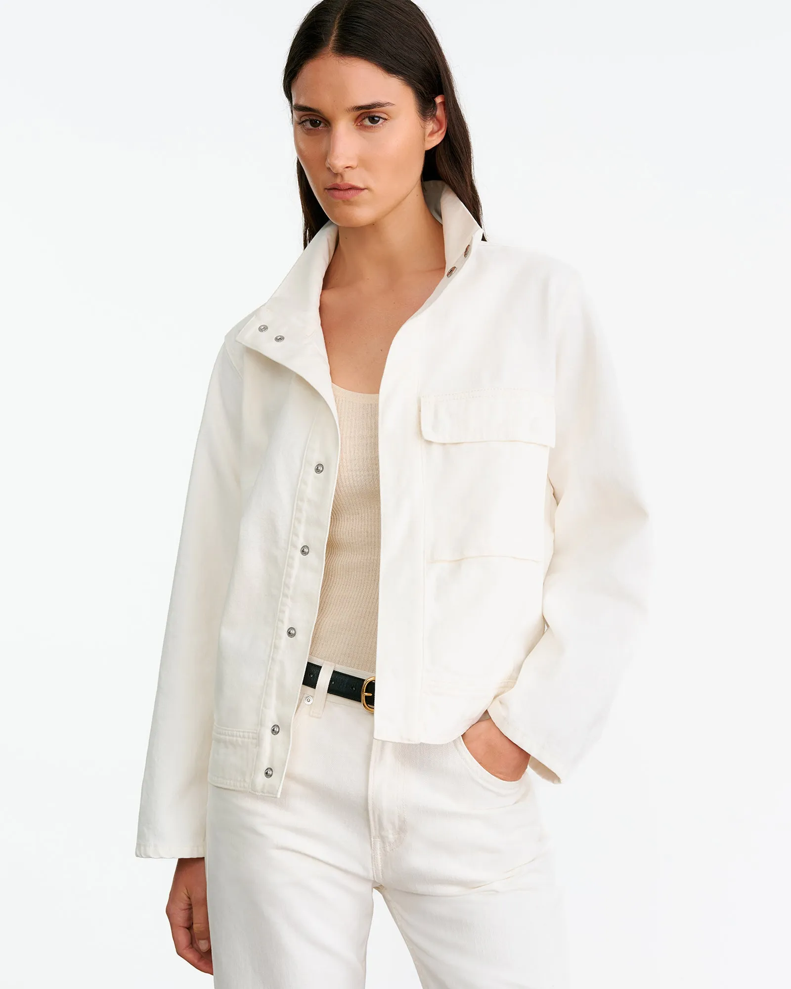 MARILOU DENIM JACKET sold by Nili Lotan product image thumbnail 2