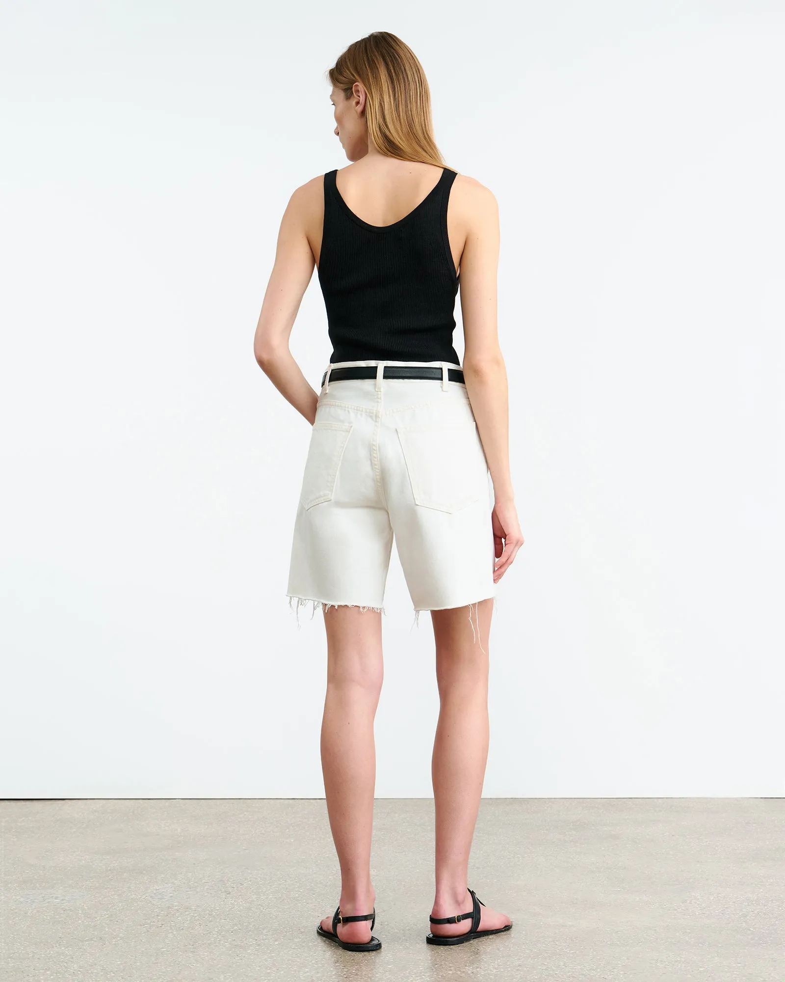 RUSSEL DENIM SHORT sold by Nili Lotan product image thumbnail 5