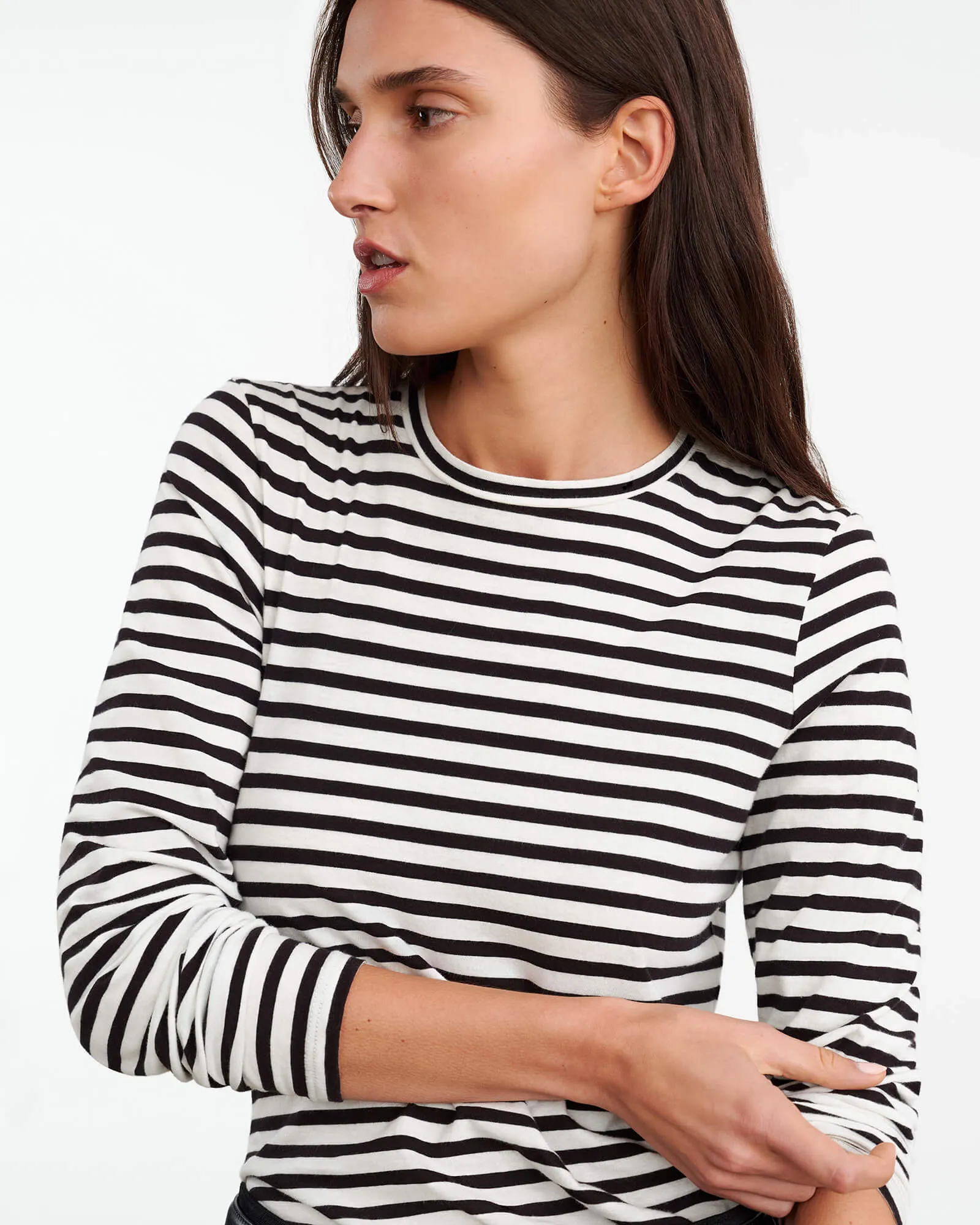 SUSANA LONG SLEEVE TEE sold by Nili Lotan product image thumbnail 3