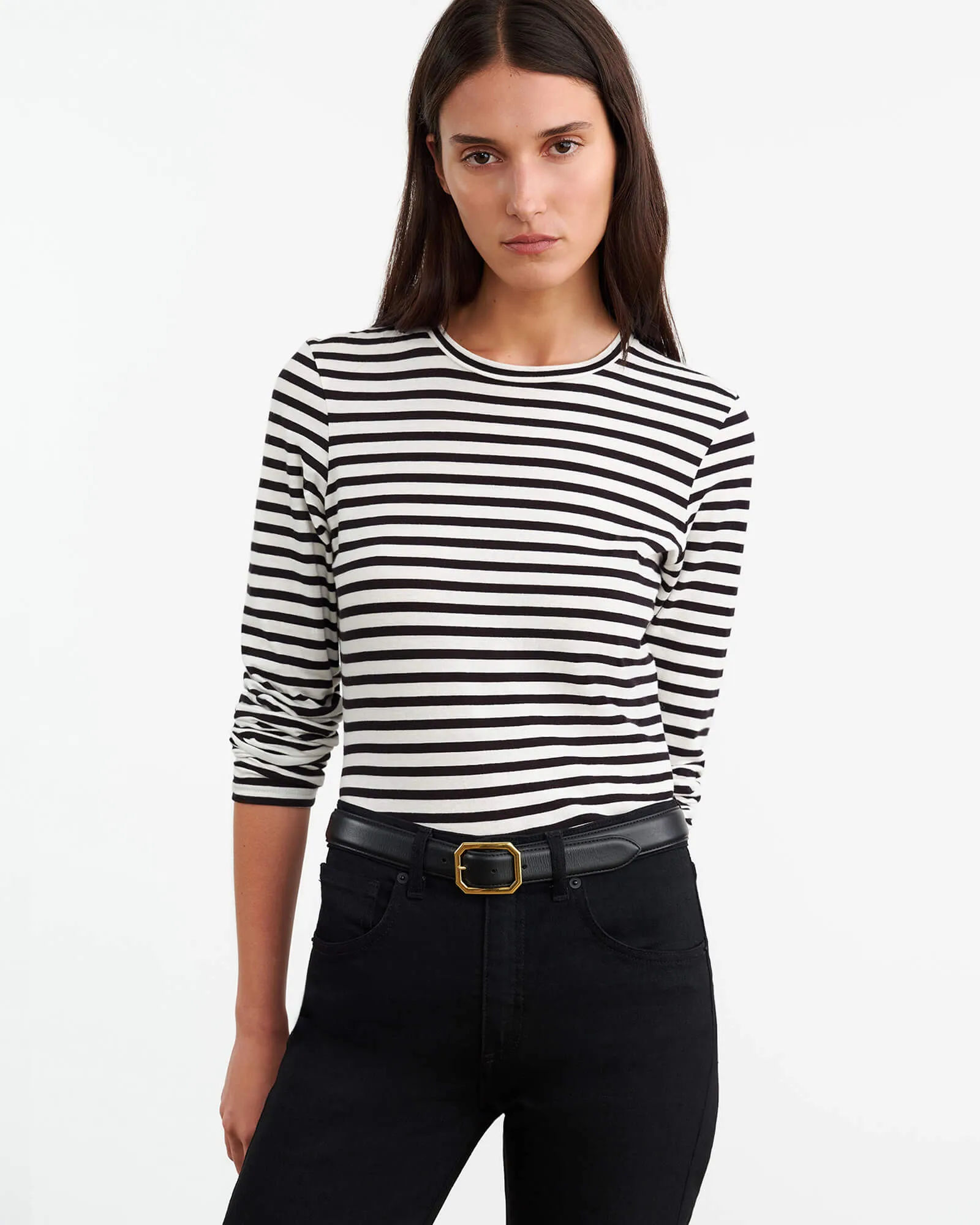 SUSANA LONG SLEEVE TEE sold by Nili Lotan product image thumbnail 2