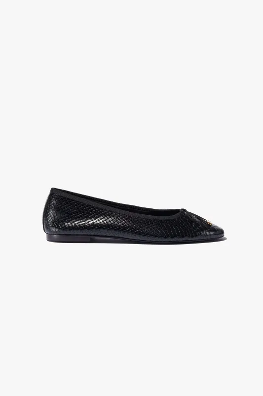 LEATHER BALLET FLAT made by Nili Lotan