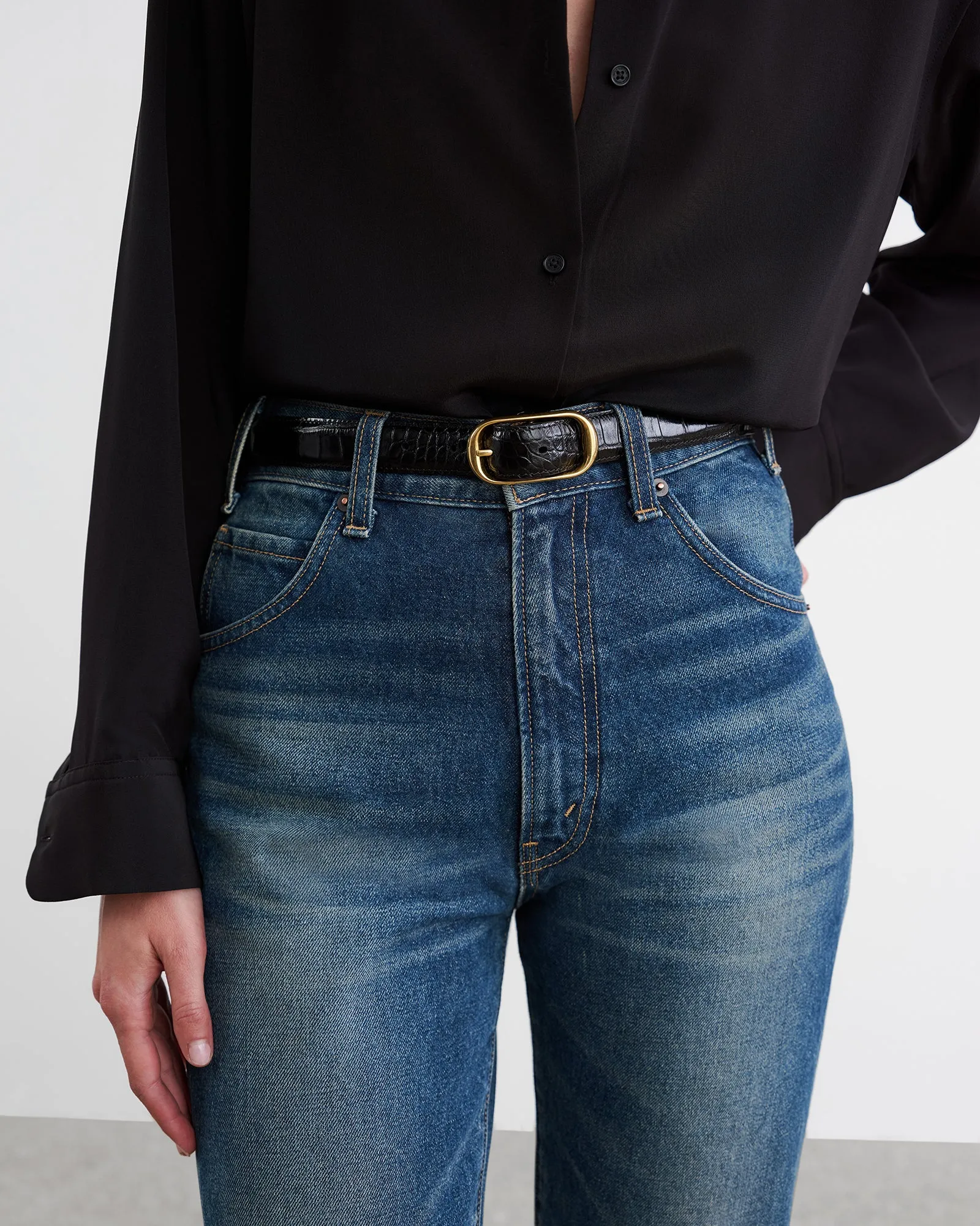JULIEN SILK BLOUSE sold by Nili Lotan product image thumbnail 3