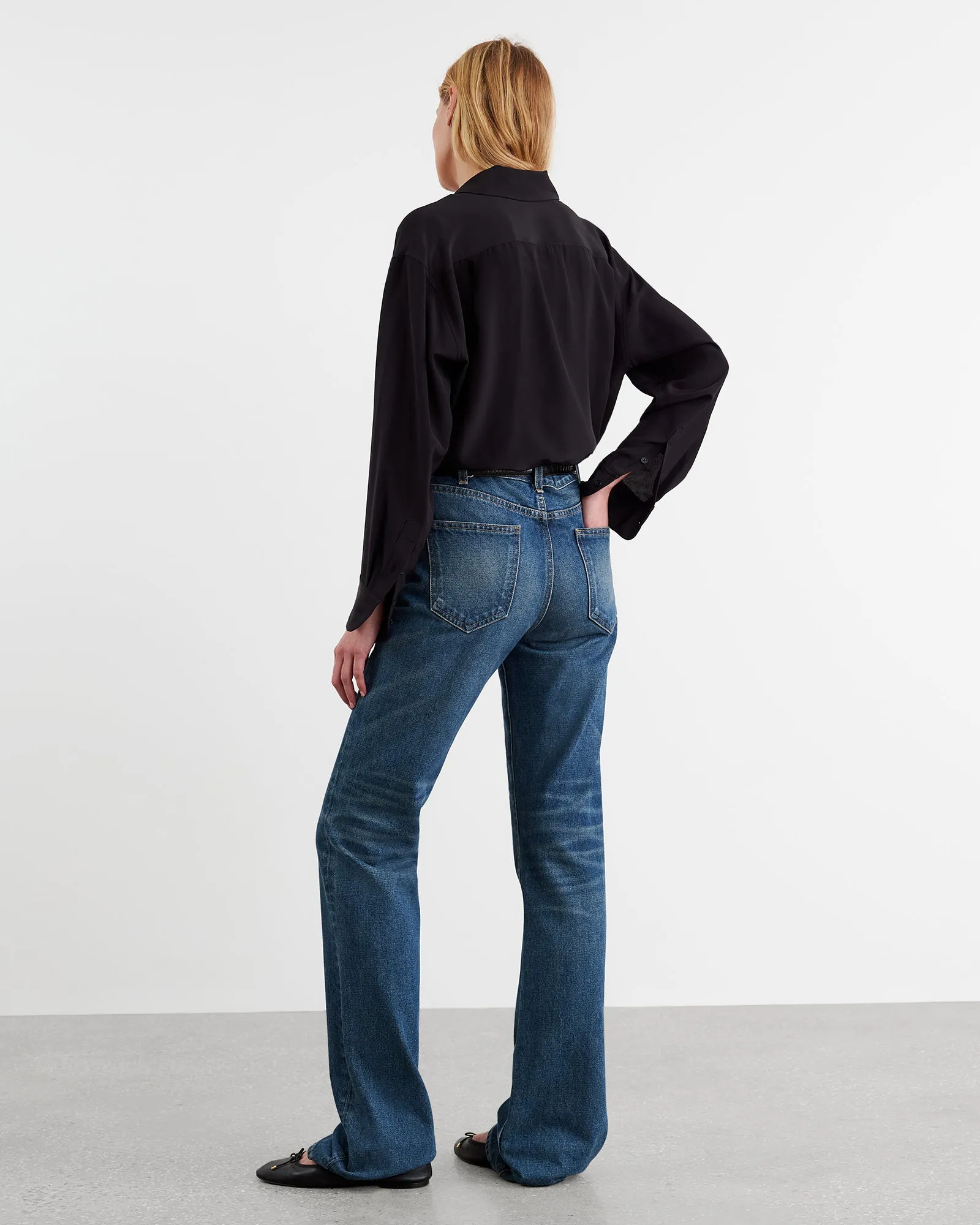 JULIEN SILK BLOUSE sold by Nili Lotan product image thumbnail 5