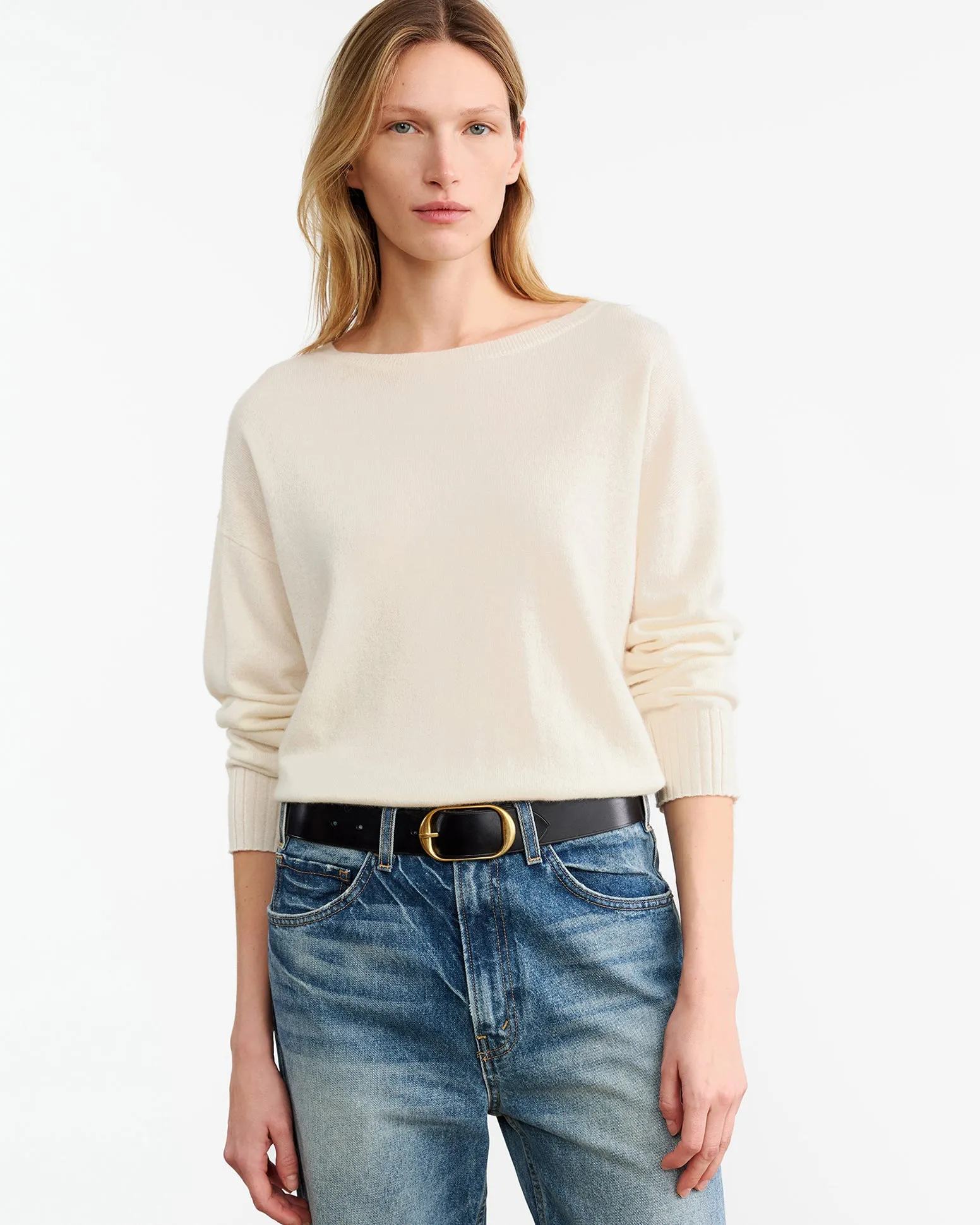 BOYFRIEND CASHMERE SWEATER sold by Nili Lotan product image thumbnail 2