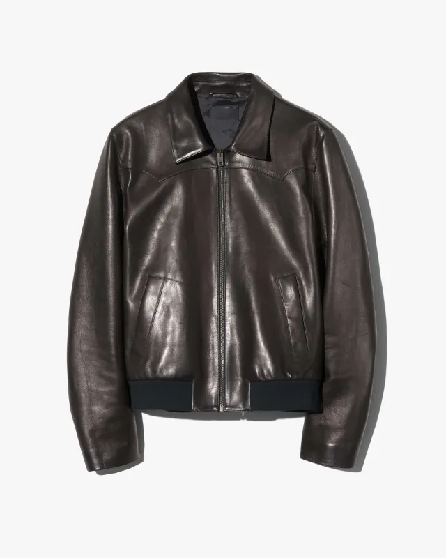 HAMMOND LEATHER JACKET made by Nili Lotan
