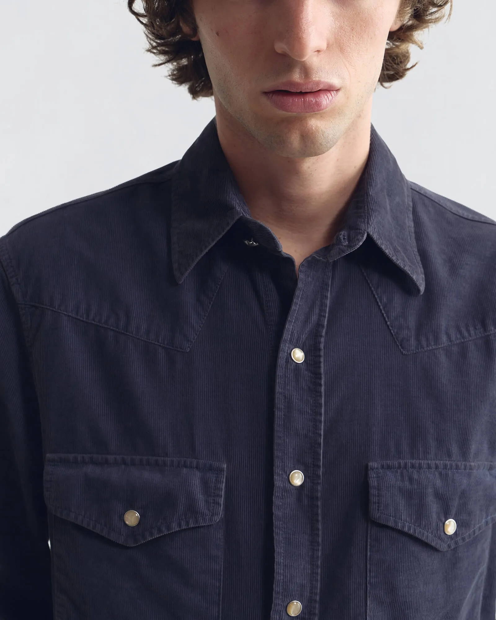 TRAVIS CORDUROY SHIRT sold by Nili Lotan product image thumbnail 3
