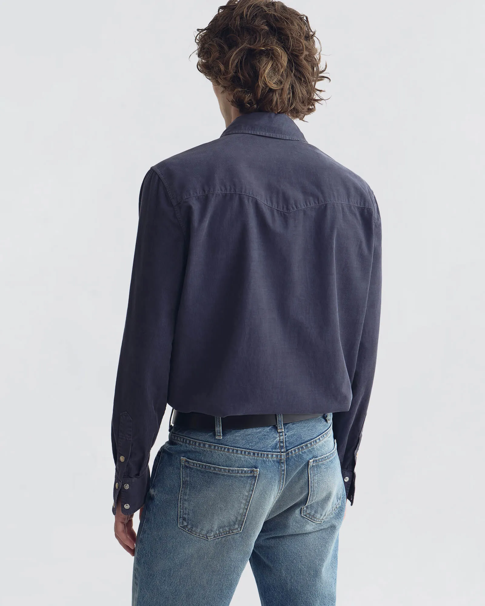 TRAVIS CORDUROY SHIRT sold by Nili Lotan product image thumbnail 5