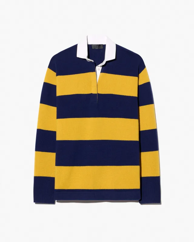 RASHIDA RUGBY SWEATER made by Nili Lotan