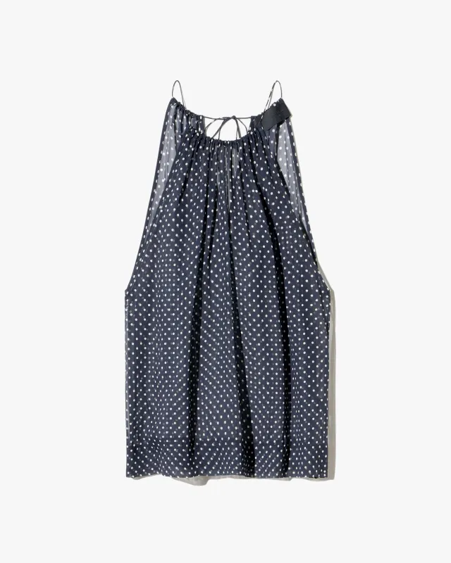 NIKKI HALTERNECK SILK TOP made by Nili Lotan
