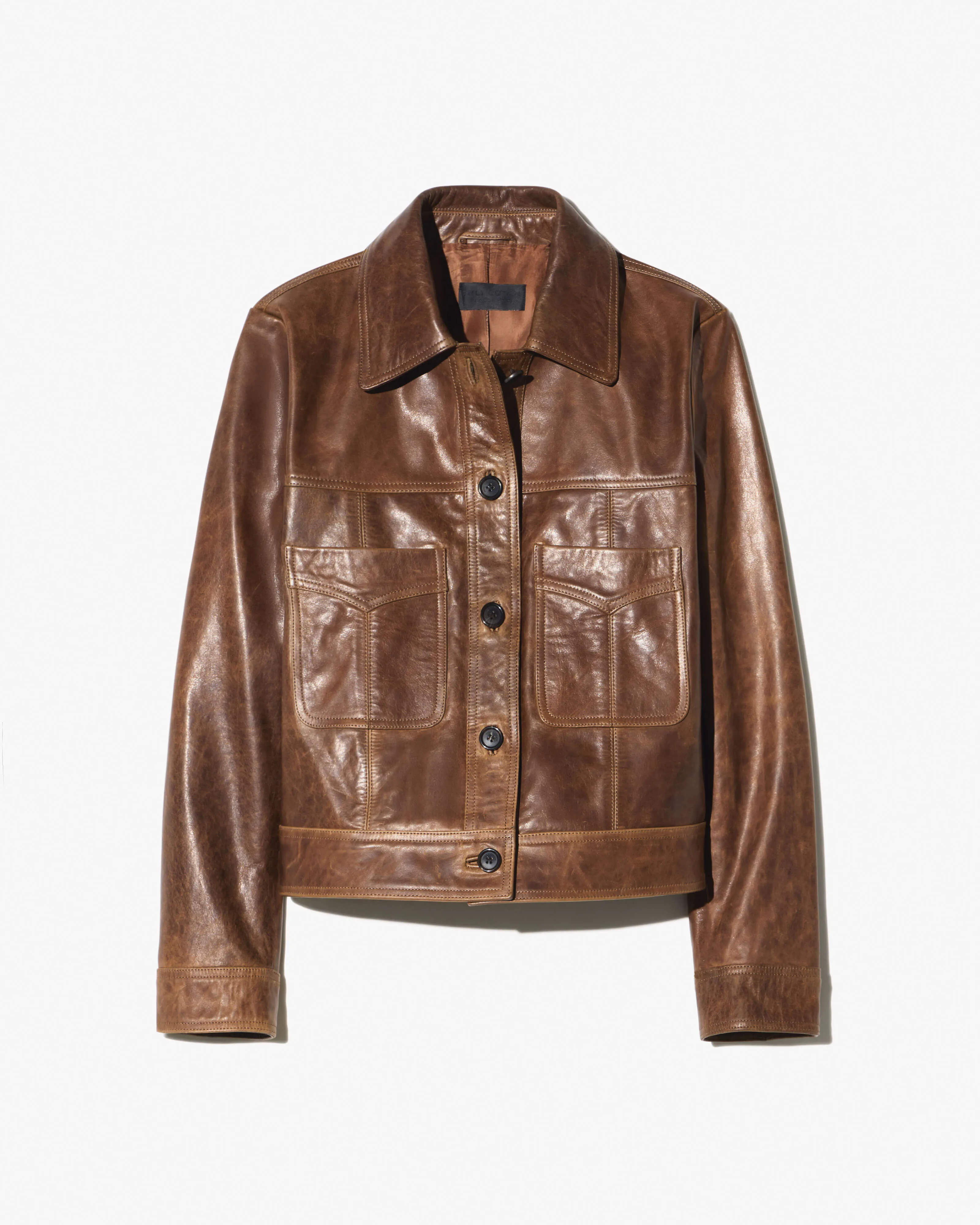 SUSANNAH LEATHER JACKET sold by Nili Lotan
