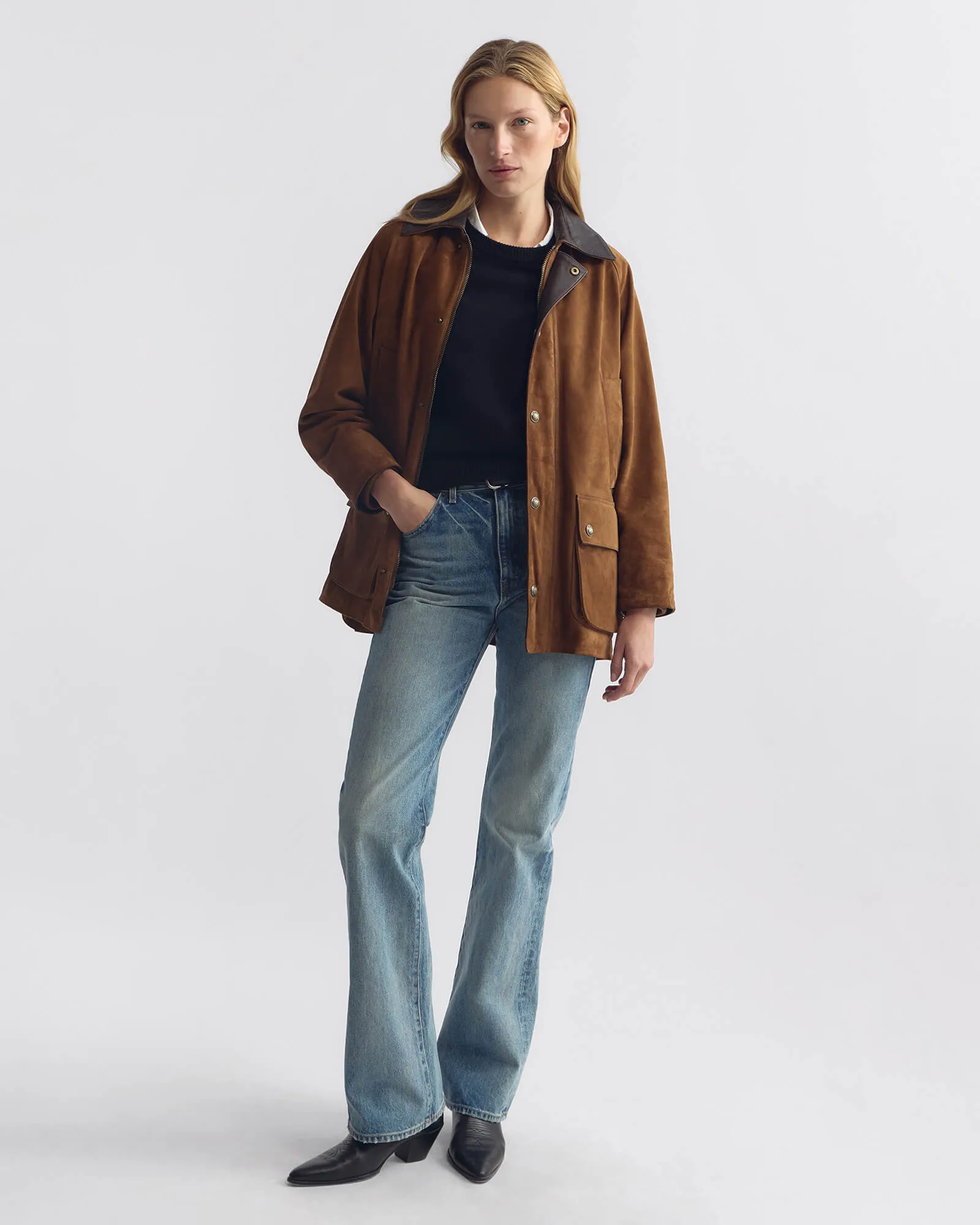 KEDEM SUEDE PARKA sold by Nili Lotan product image thumbnail 5