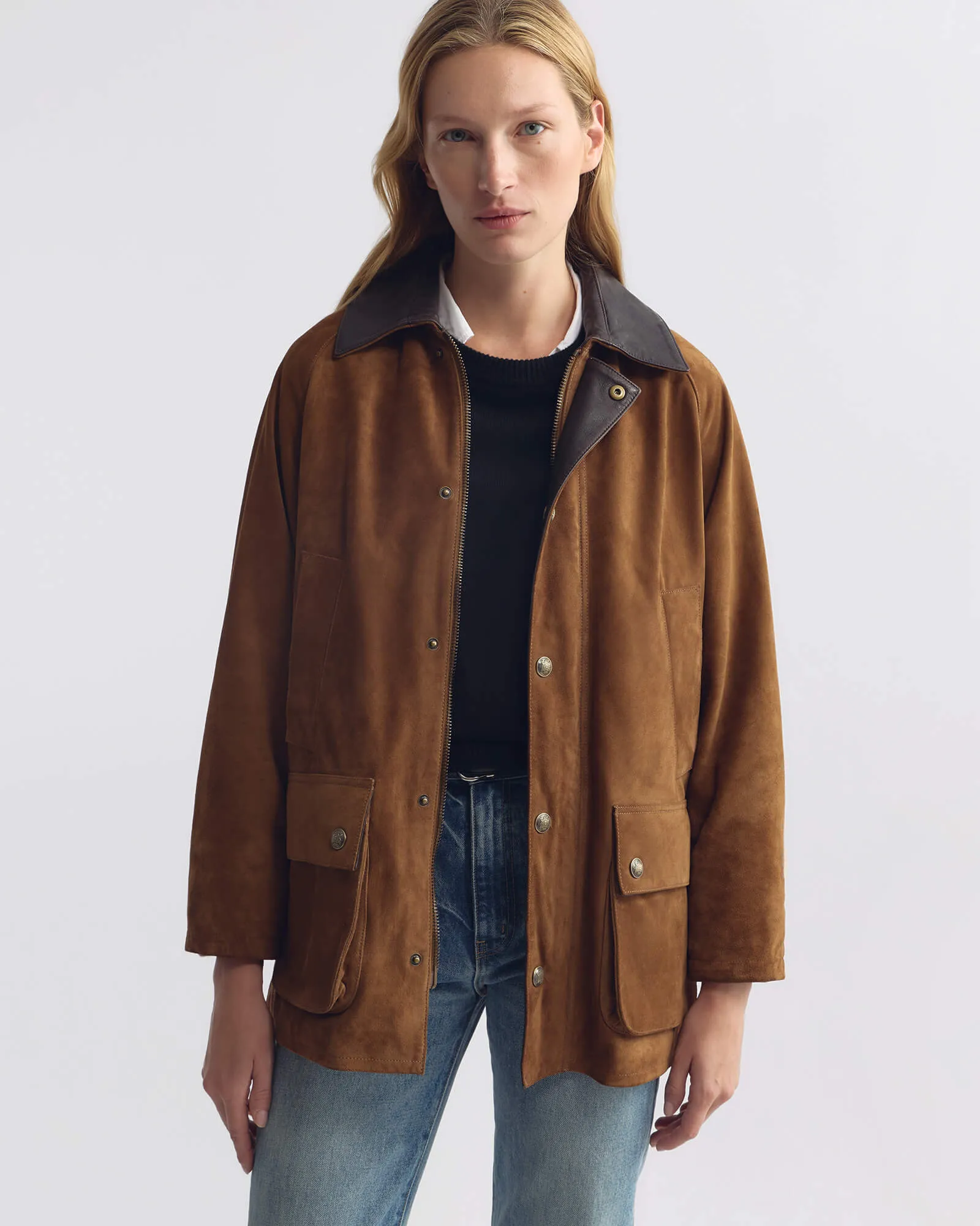 KEDEM SUEDE PARKA sold by Nili Lotan product image thumbnail 2