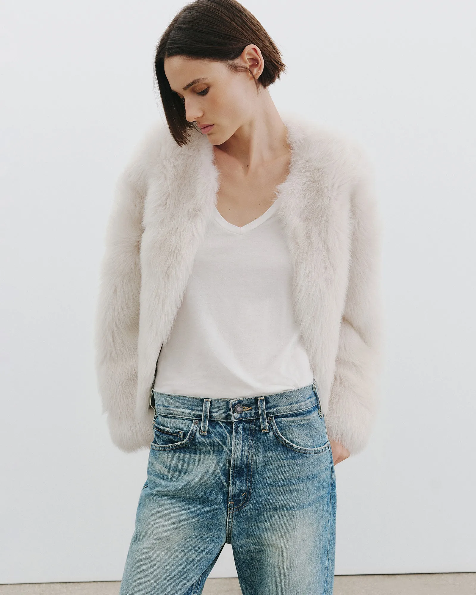 ELAN SHEARLING JACKET sold by Nili Lotan product image thumbnail 3
