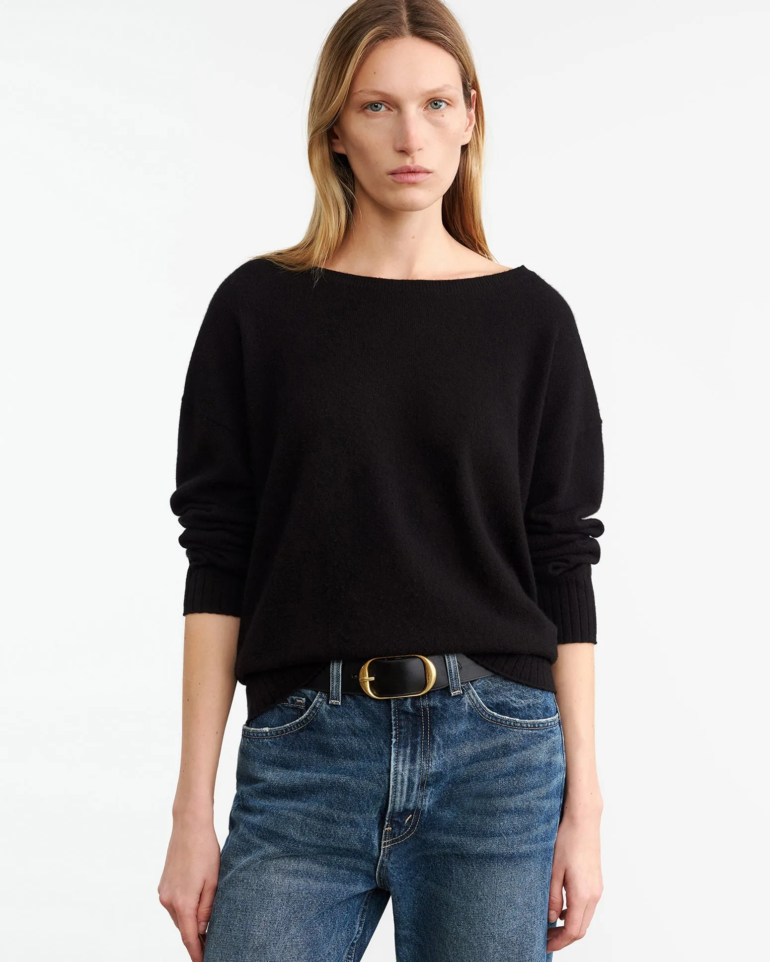 BOYFRIEND CASHMERE SWEATER sold by Nili Lotan product image thumbnail 2