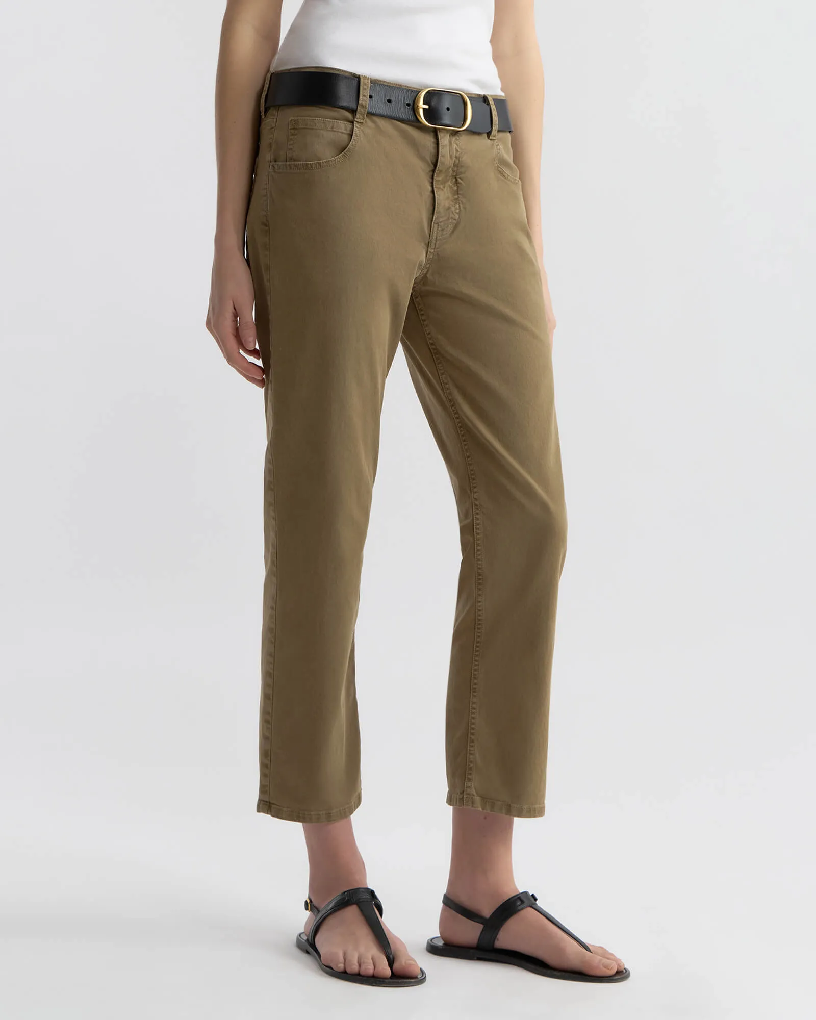LORIMER COTTON PANT sold by Nili Lotan product image thumbnail 4