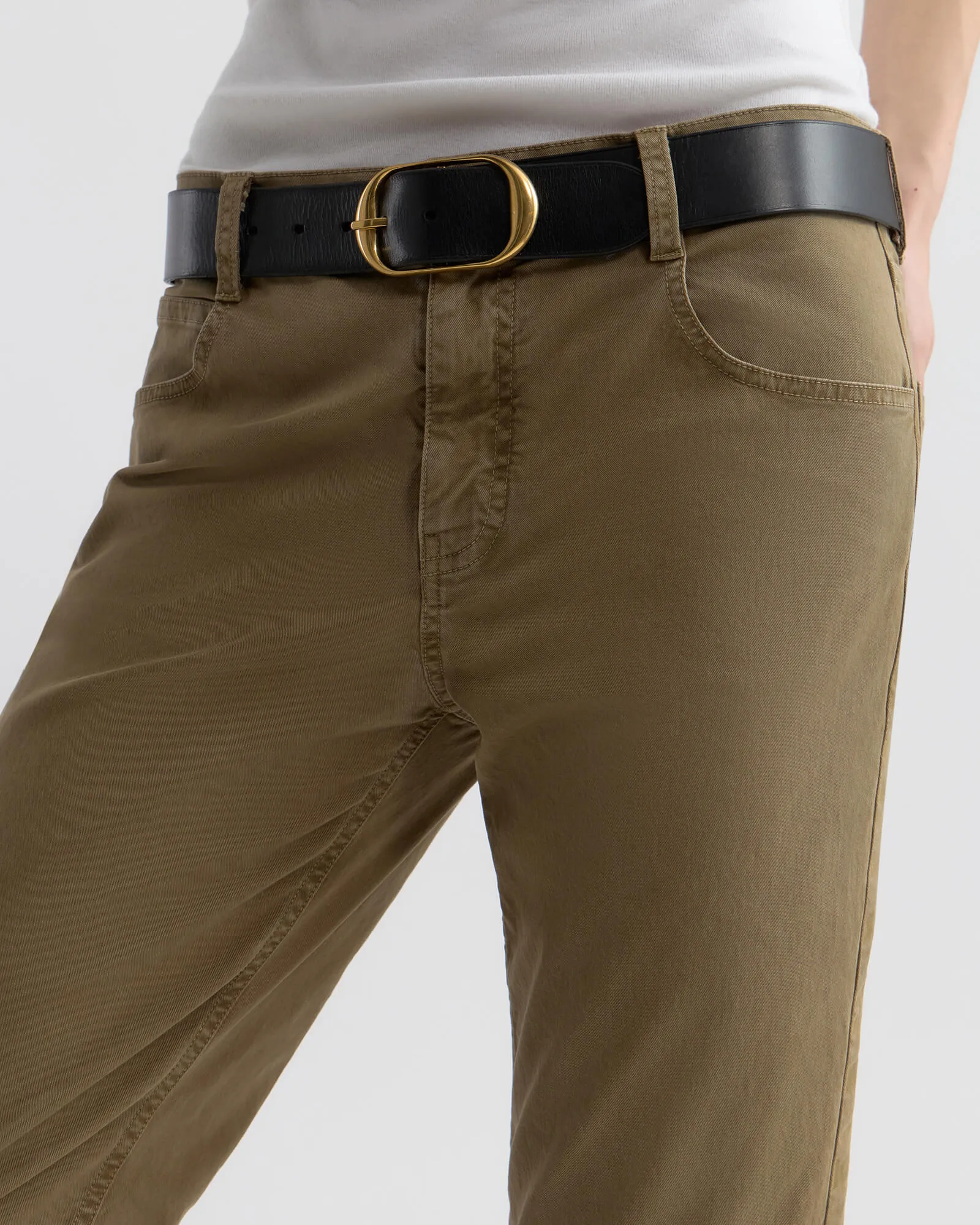 LORIMER COTTON PANT sold by Nili Lotan product image thumbnail 3
