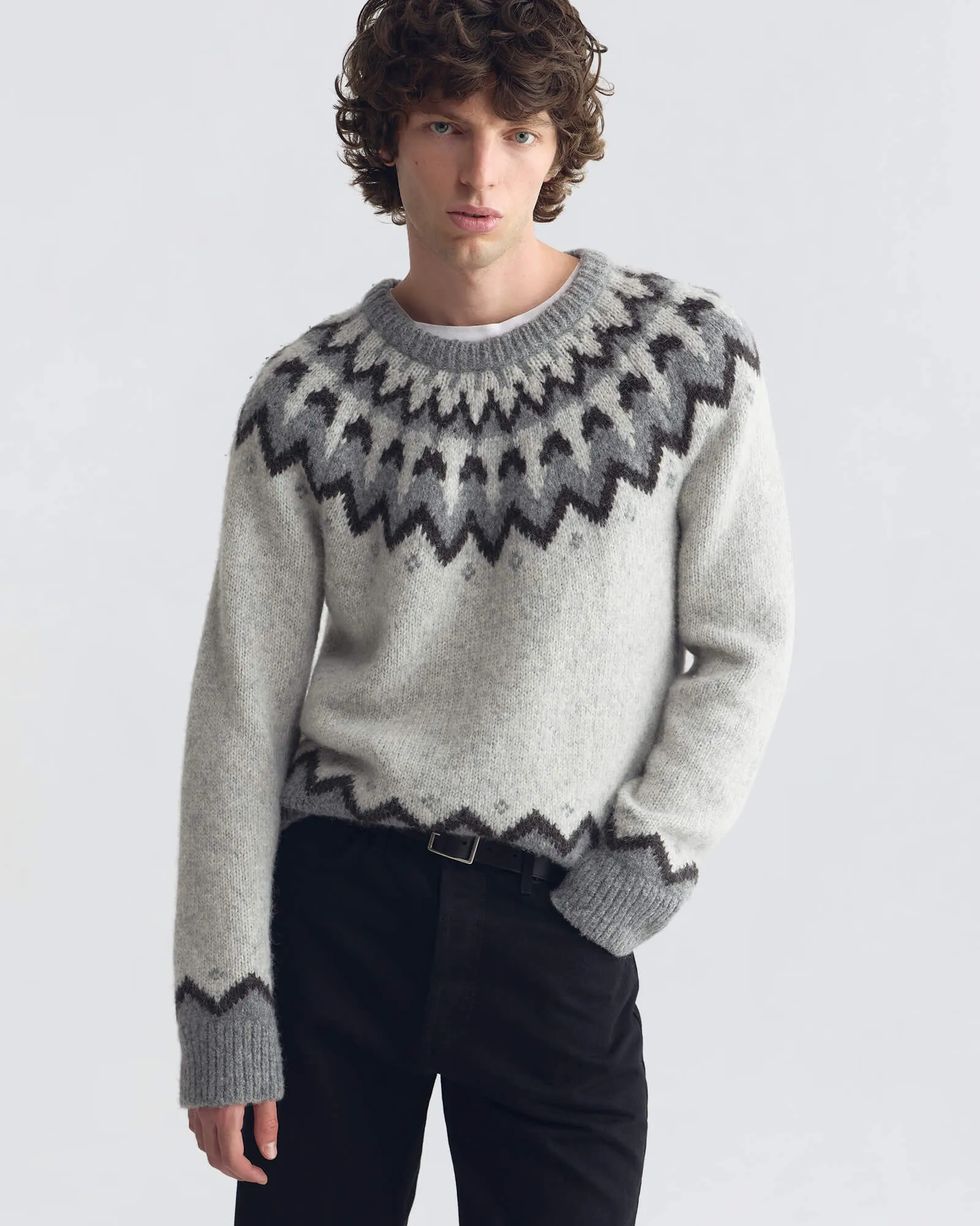 ALAN FAIR ISLE SWEATER sold by Nili Lotan product image thumbnail 2