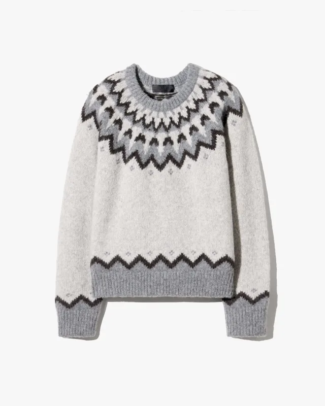 ALAN FAIR ISLE SWEATER made by Nili Lotan