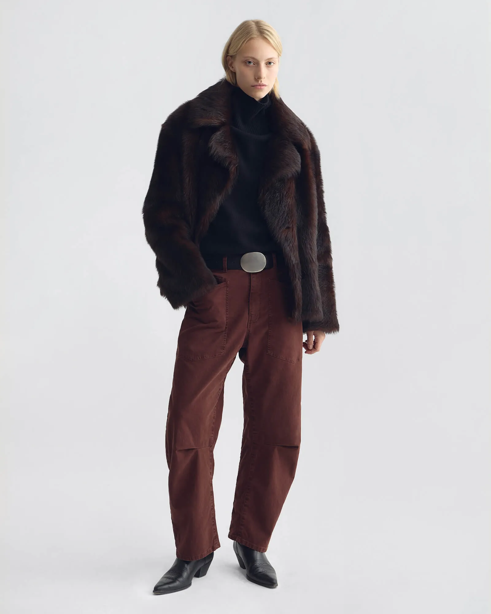 SHON COTTON PANT sold by Nili Lotan product image thumbnail 5