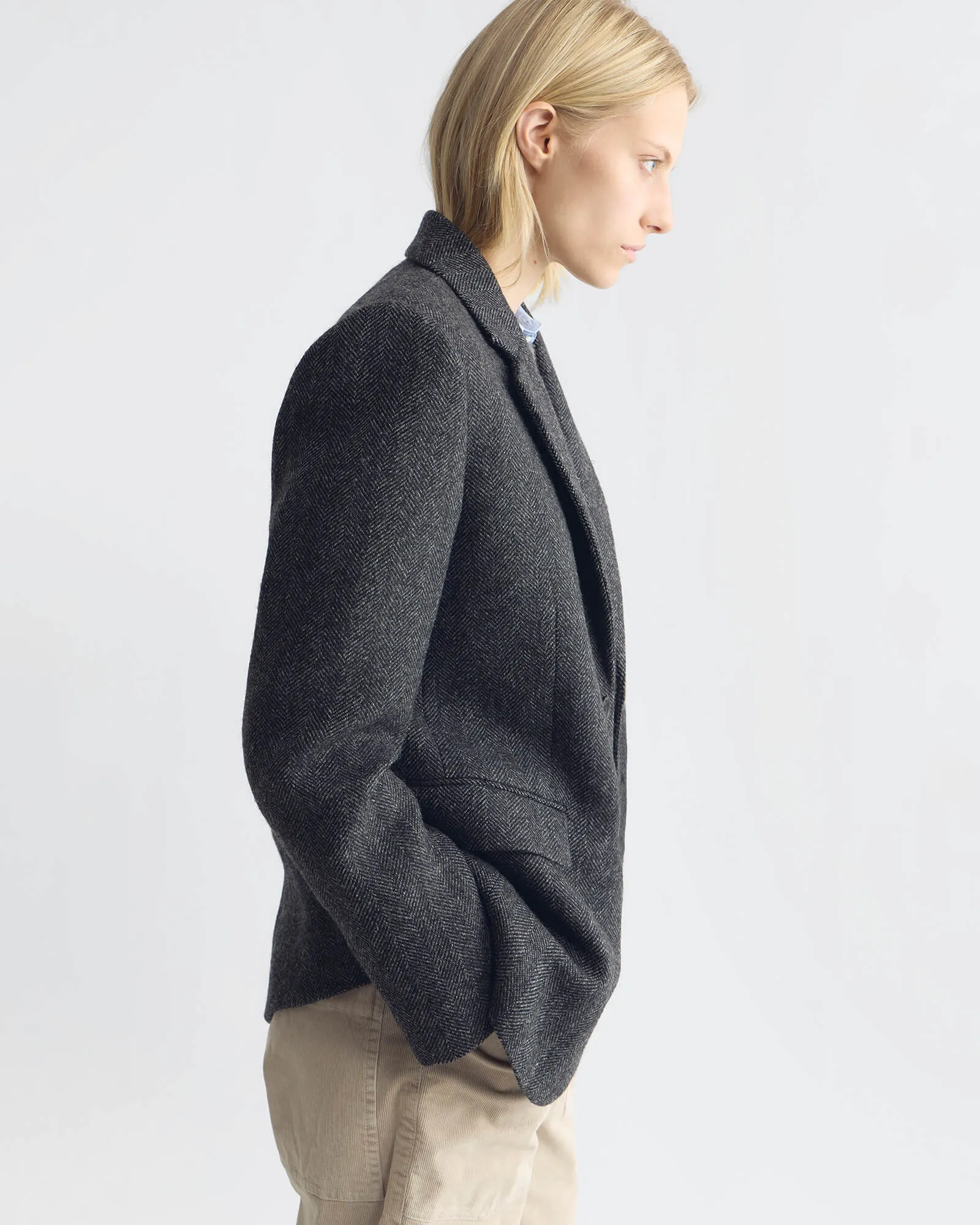 ROMAIN BOYFRIEND JACKET sold by Nili Lotan product image thumbnail 4