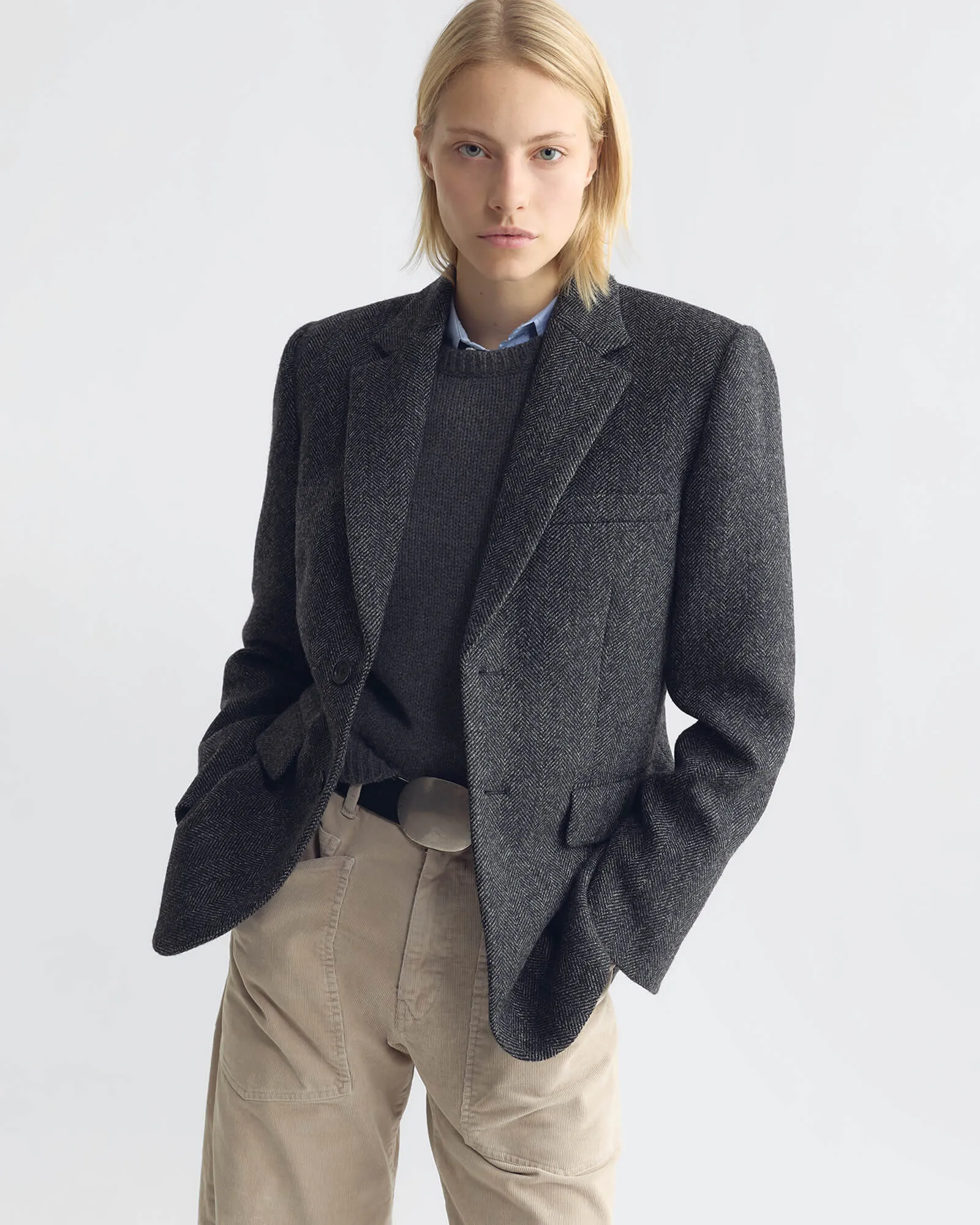 ROMAIN BOYFRIEND JACKET sold by Nili Lotan product image thumbnail 2