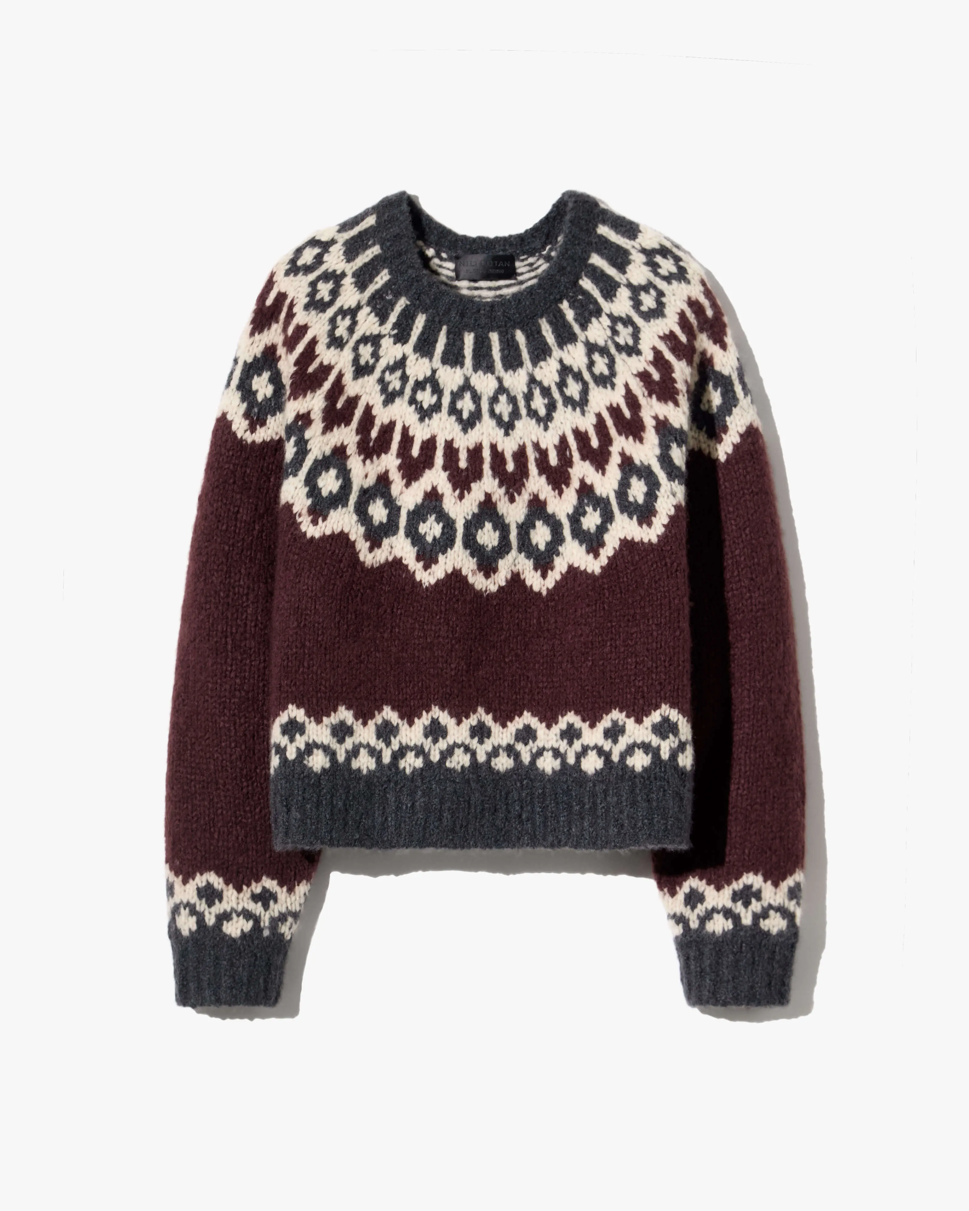 ISALINE FAIR ISLE SWEATER sold by Nili Lotan